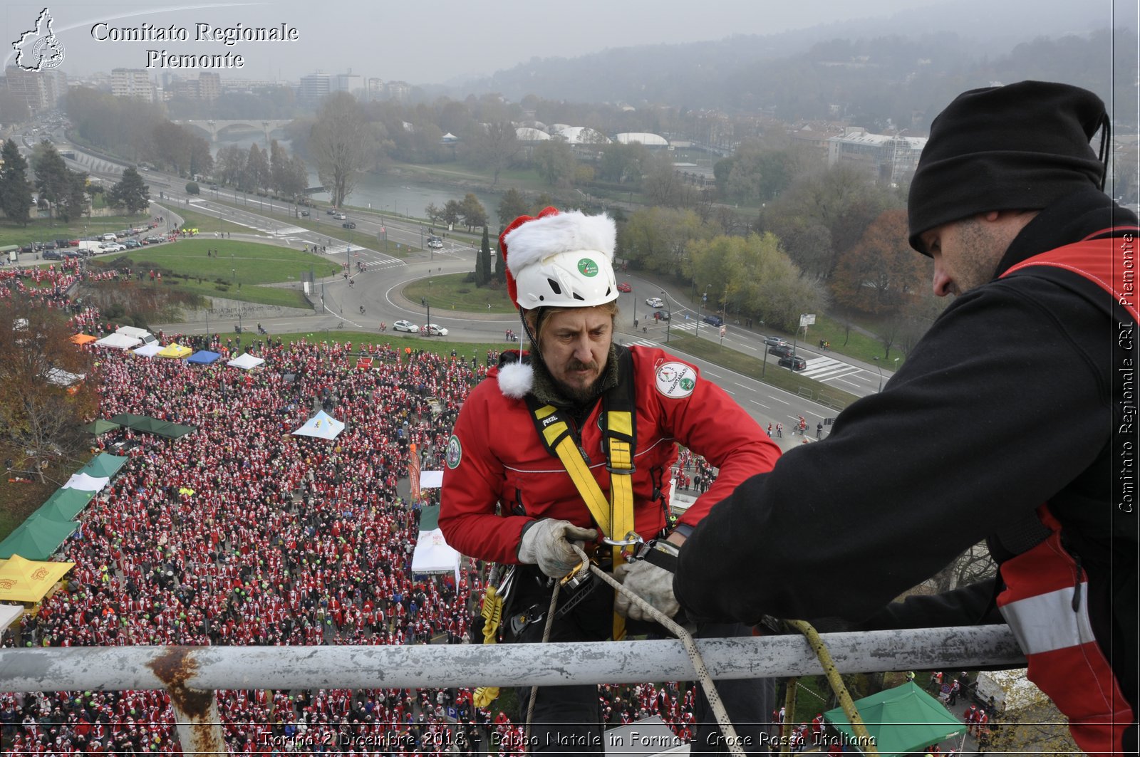 Torino 2 Dicembre 2018 - Babbo Natale in Forma - Croce Rossa Italiana- Comitato Regionale del Piemonte