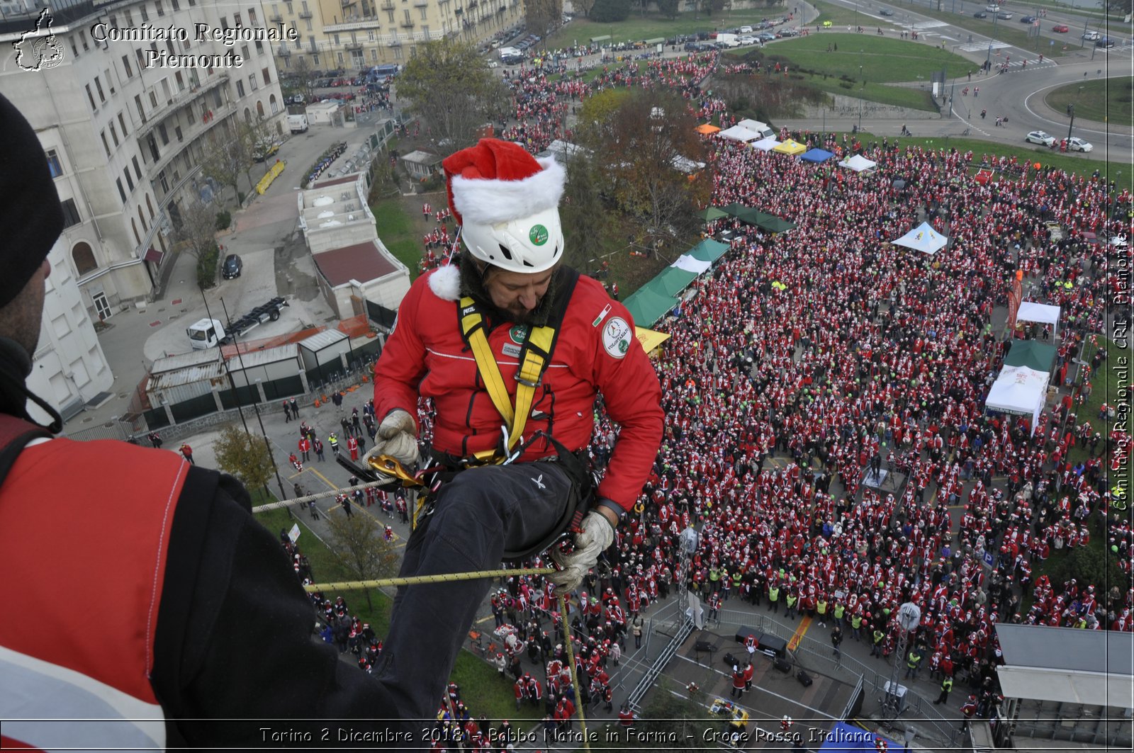 Torino 2 Dicembre 2018 - Babbo Natale in Forma - Croce Rossa Italiana- Comitato Regionale del Piemonte