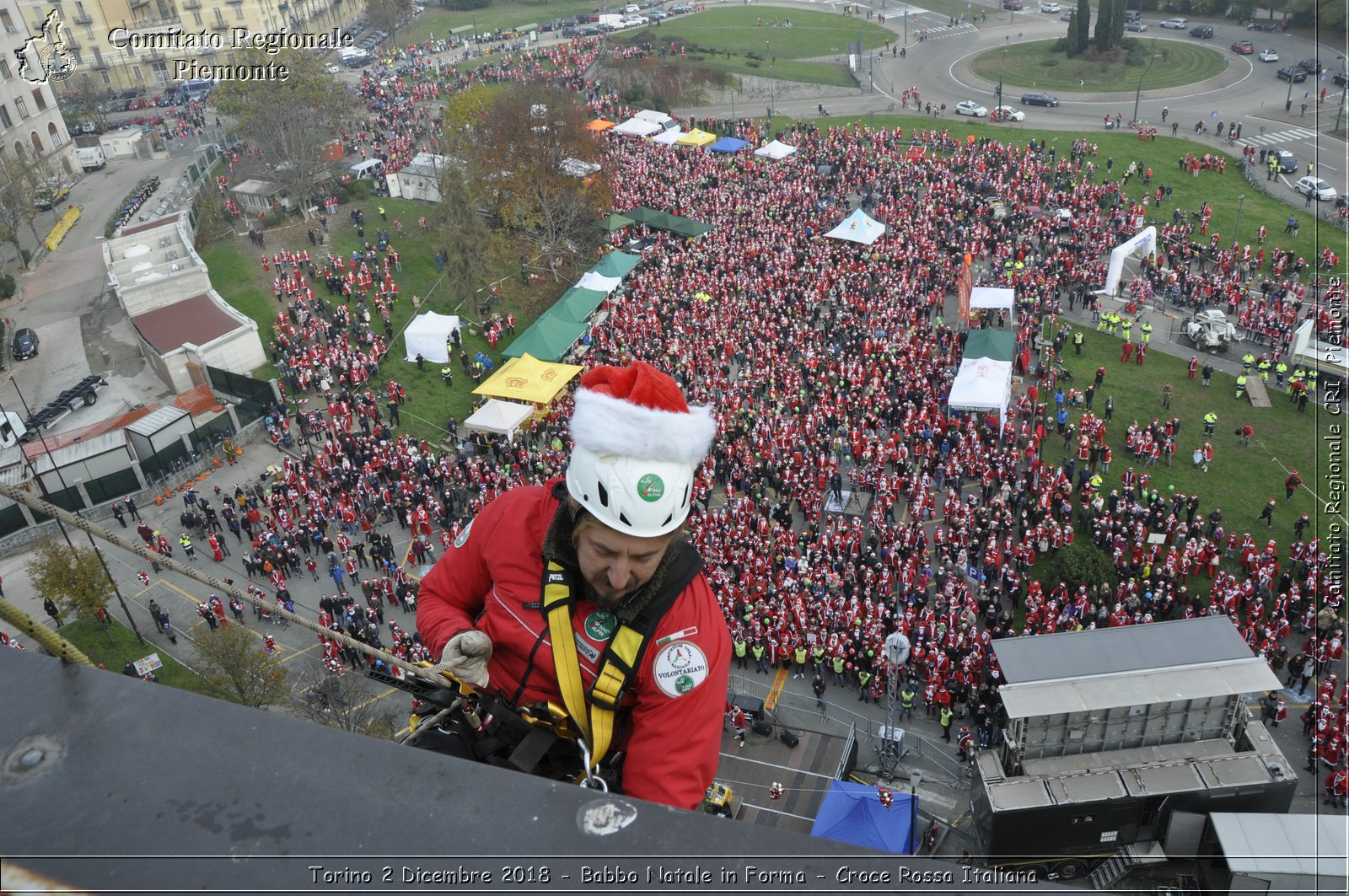 Torino 2 Dicembre 2018 - Babbo Natale in Forma - Croce Rossa Italiana- Comitato Regionale del Piemonte