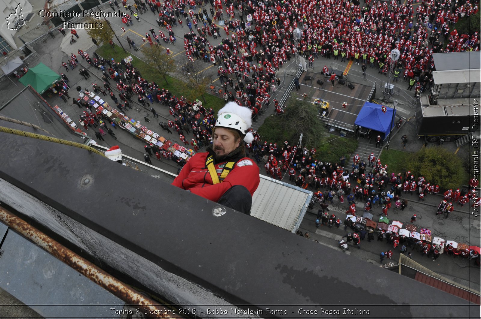 Torino 2 Dicembre 2018 - Babbo Natale in Forma - Croce Rossa Italiana- Comitato Regionale del Piemonte