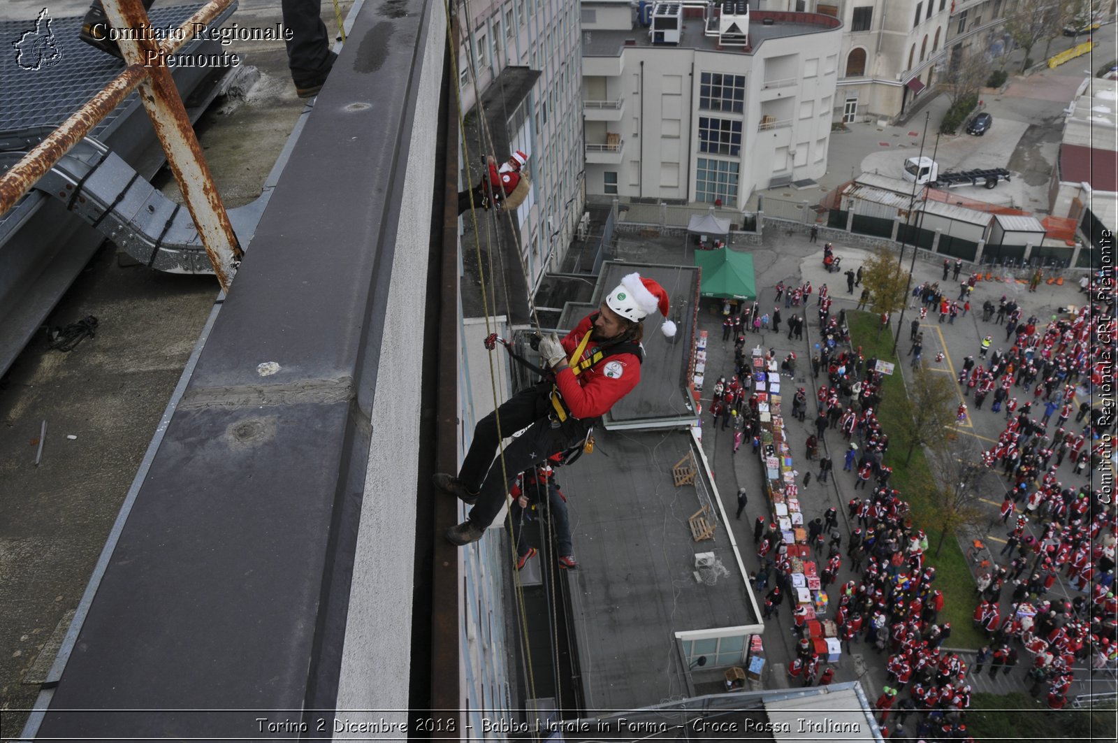 Torino 2 Dicembre 2018 - Babbo Natale in Forma - Croce Rossa Italiana- Comitato Regionale del Piemonte