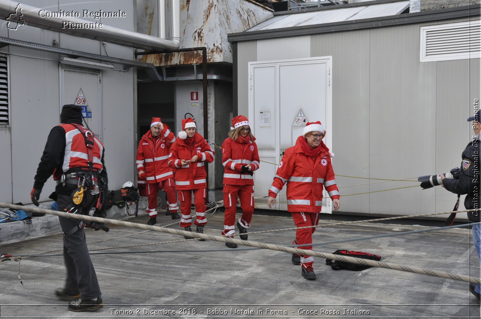 Torino 2 Dicembre 2018 - Babbo Natale in Forma - Croce Rossa Italiana- Comitato Regionale del Piemonte