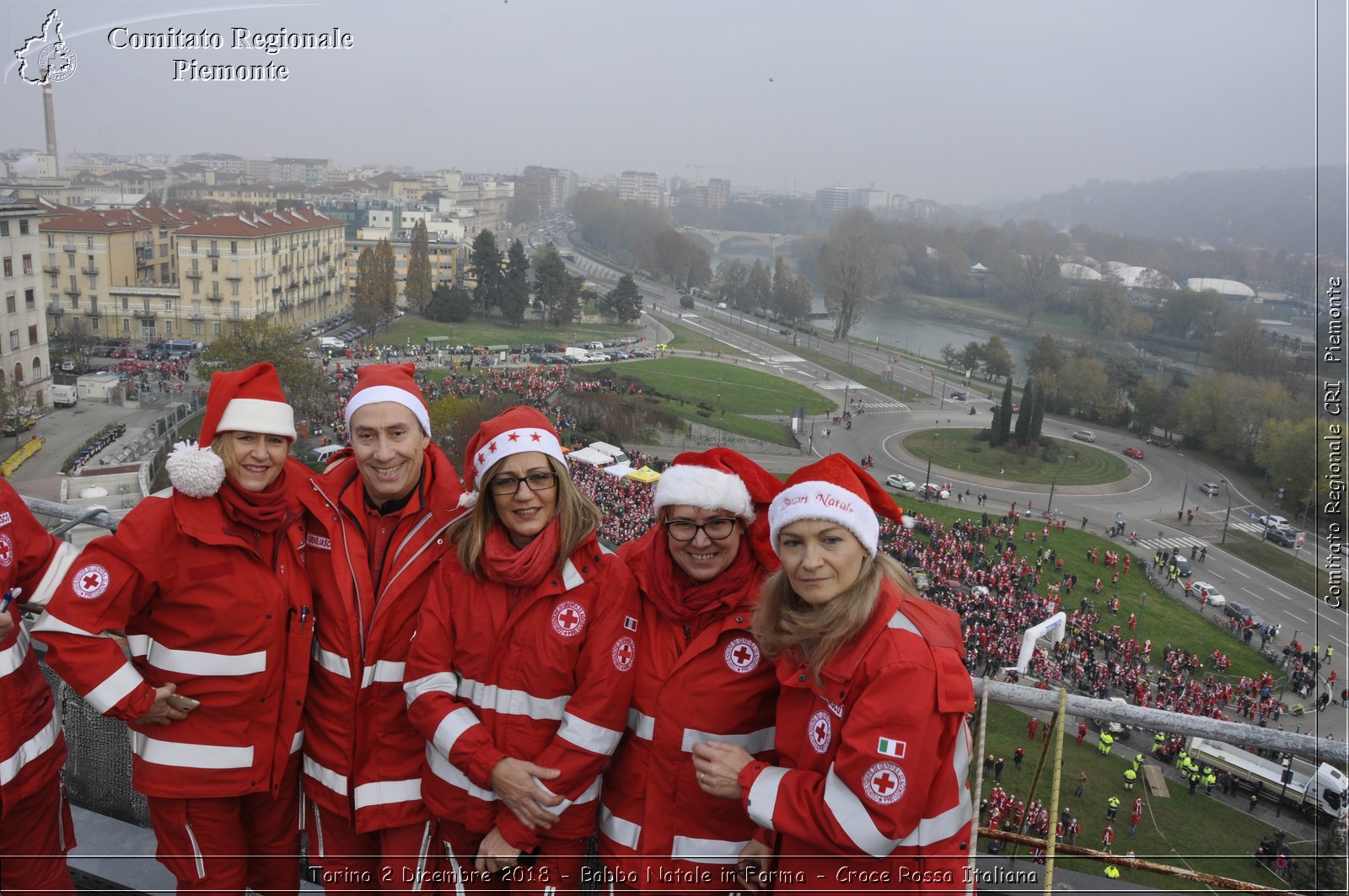 Torino 2 Dicembre 2018 - Babbo Natale in Forma - Croce Rossa Italiana- Comitato Regionale del Piemonte