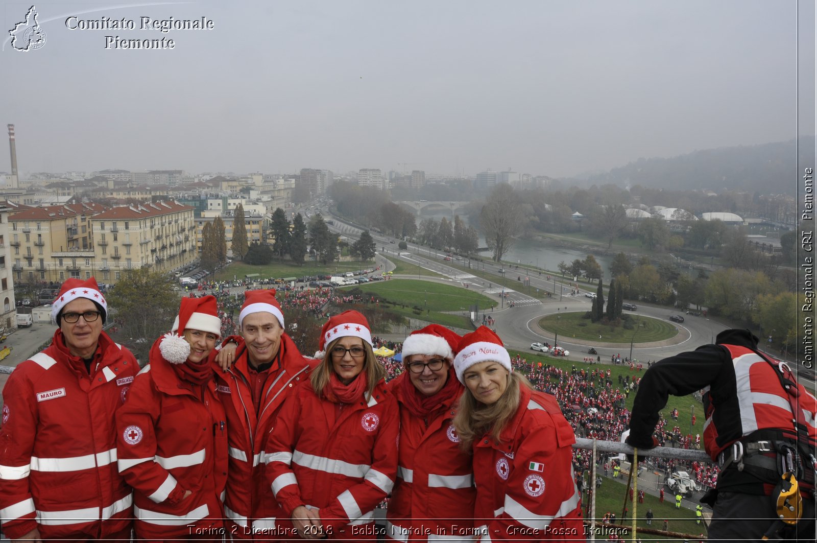 Torino 2 Dicembre 2018 - Babbo Natale in Forma - Croce Rossa Italiana- Comitato Regionale del Piemonte