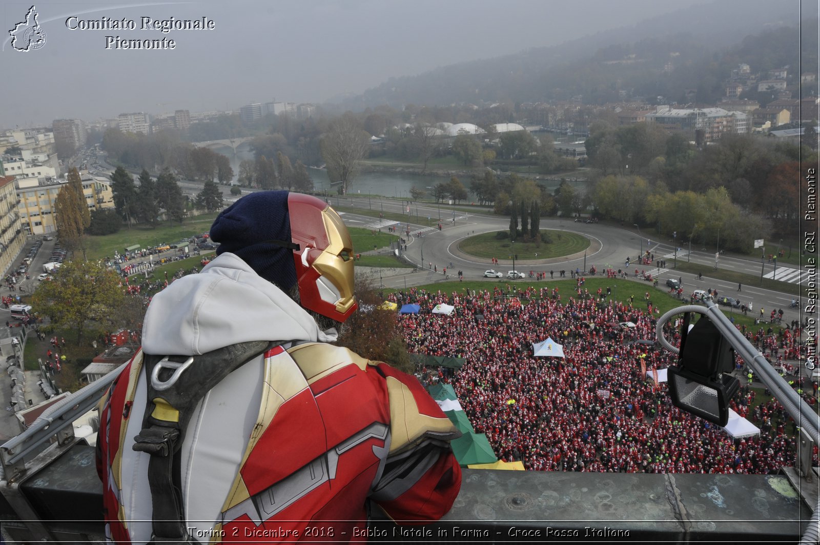 Torino 2 Dicembre 2018 - Babbo Natale in Forma - Croce Rossa Italiana- Comitato Regionale del Piemonte