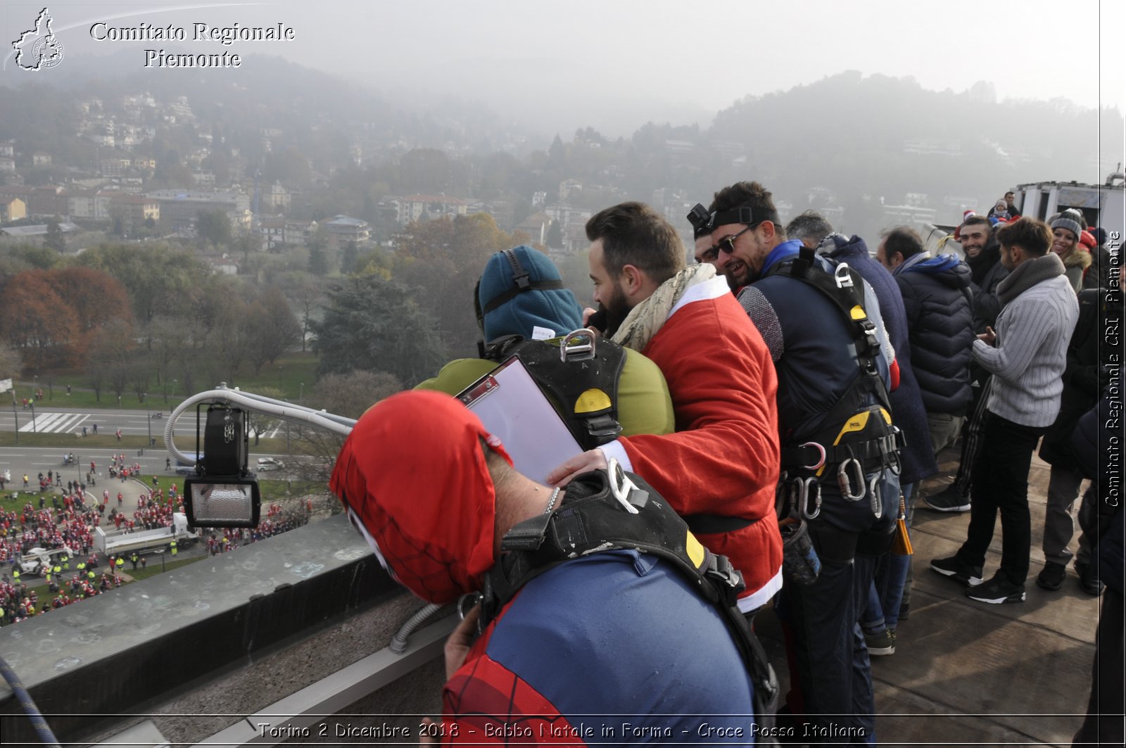 Torino 2 Dicembre 2018 - Babbo Natale in Forma - Croce Rossa Italiana- Comitato Regionale del Piemonte