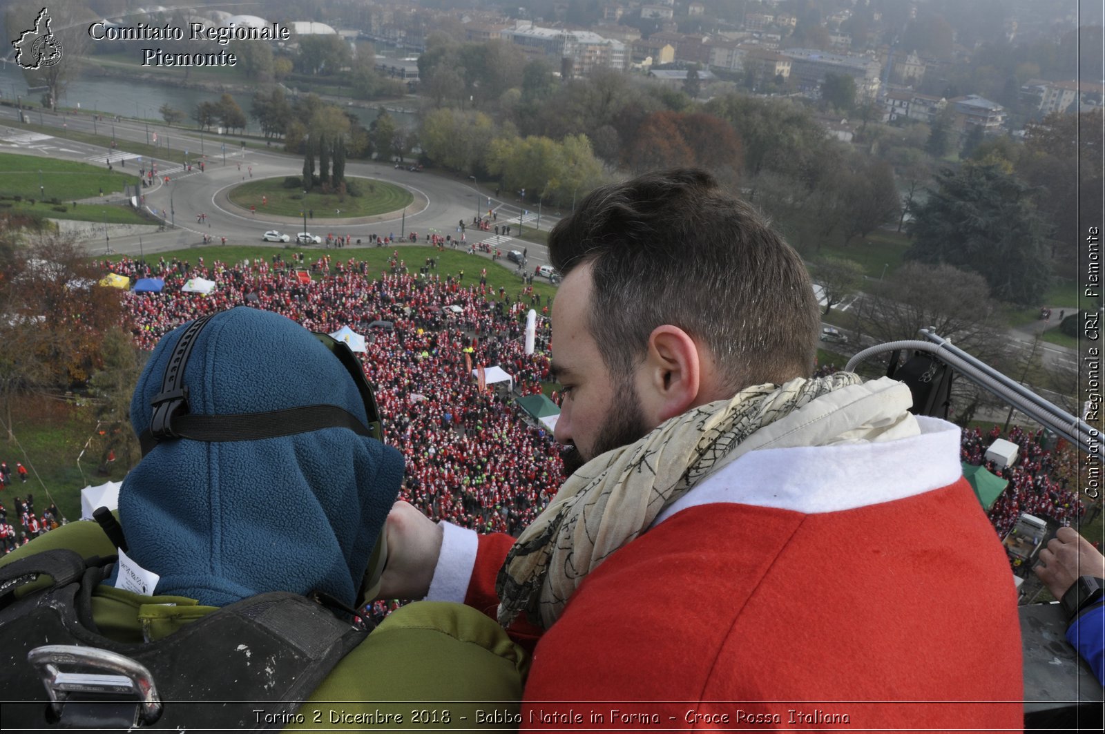 Torino 2 Dicembre 2018 - Babbo Natale in Forma - Croce Rossa Italiana- Comitato Regionale del Piemonte