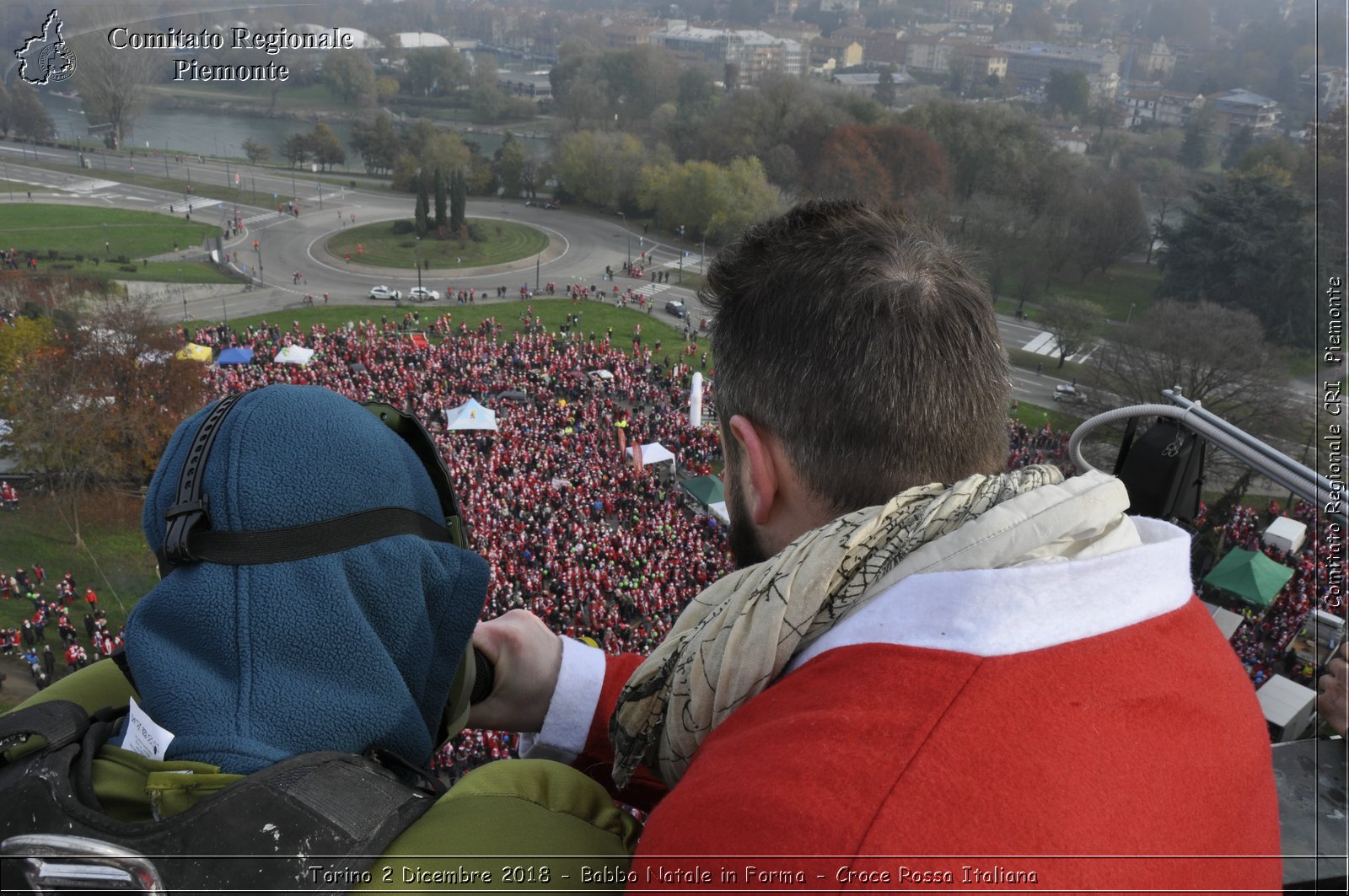 Torino 2 Dicembre 2018 - Babbo Natale in Forma - Croce Rossa Italiana- Comitato Regionale del Piemonte