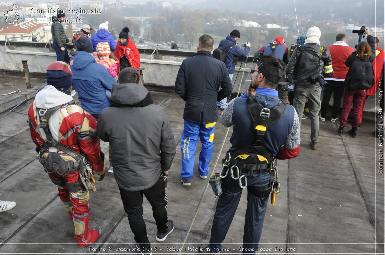 Torino 2 Dicembre 2018 - Babbo Natale in Forma - Croce Rossa Italiana- Comitato Regionale del Piemonte