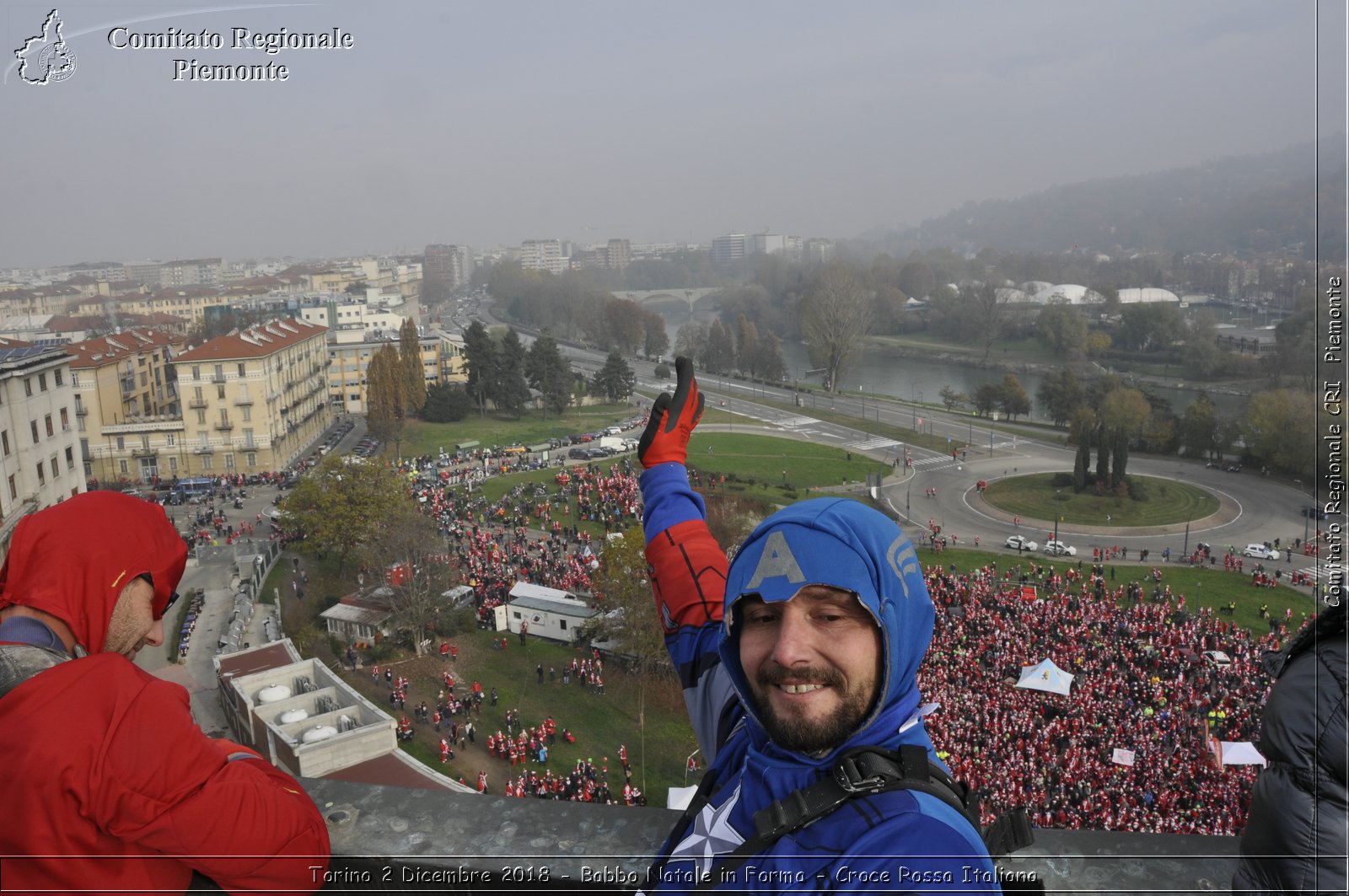 Torino 2 Dicembre 2018 - Babbo Natale in Forma - Croce Rossa Italiana- Comitato Regionale del Piemonte