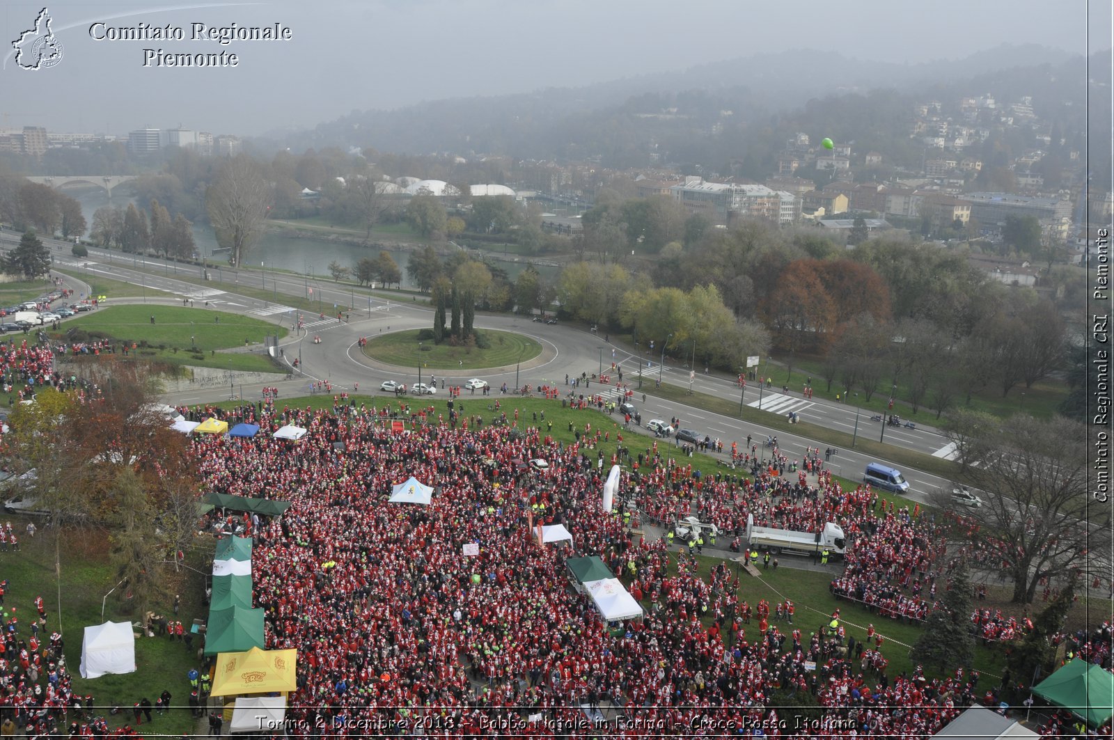 Torino 2 Dicembre 2018 - Babbo Natale in Forma - Croce Rossa Italiana- Comitato Regionale del Piemonte