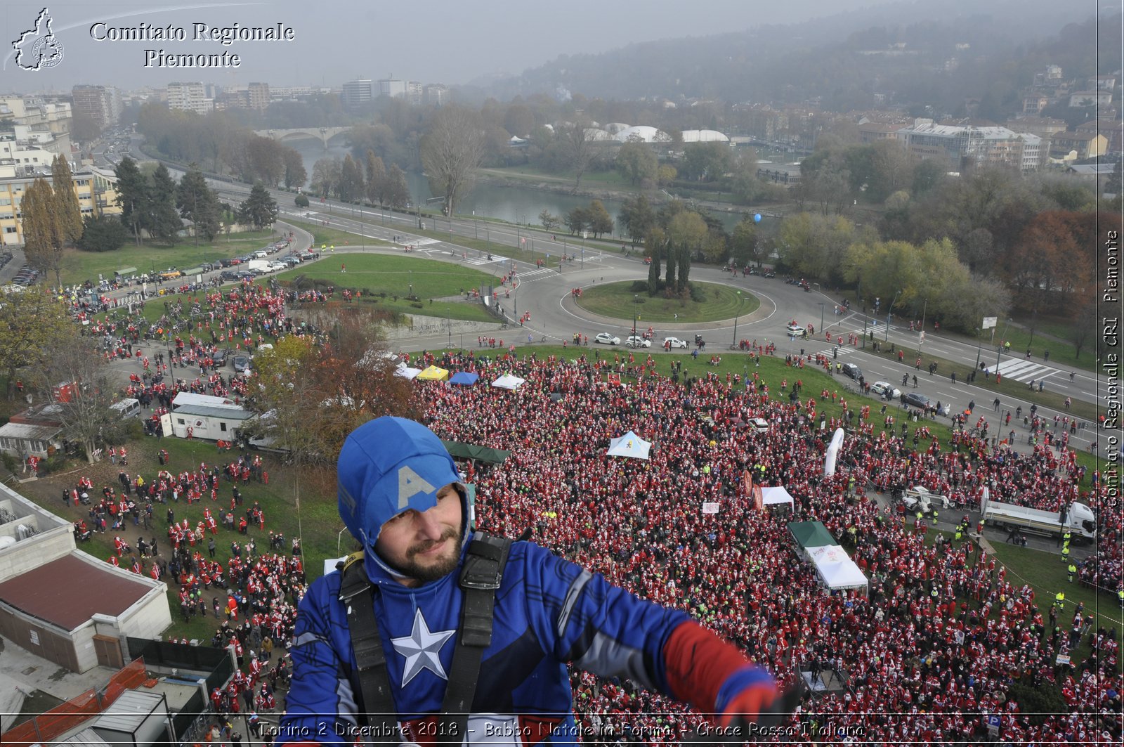 Torino 2 Dicembre 2018 - Babbo Natale in Forma - Croce Rossa Italiana- Comitato Regionale del Piemonte