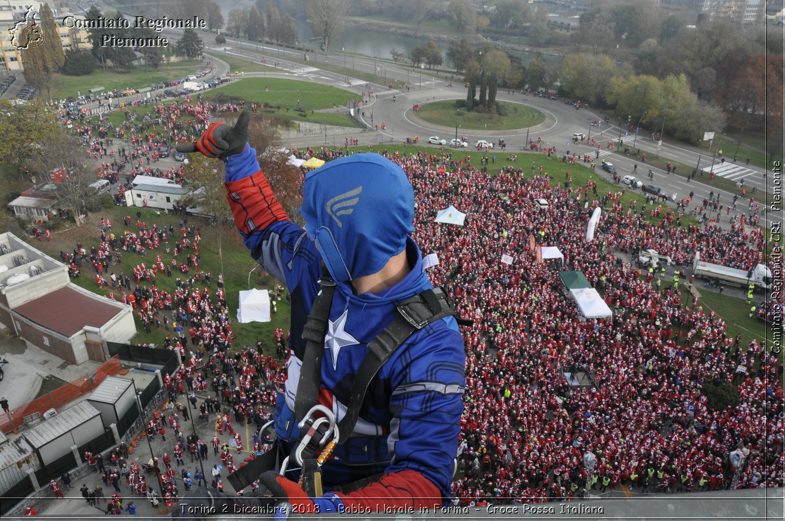 Torino 2 Dicembre 2018 - Babbo Natale in Forma - Croce Rossa Italiana- Comitato Regionale del Piemonte