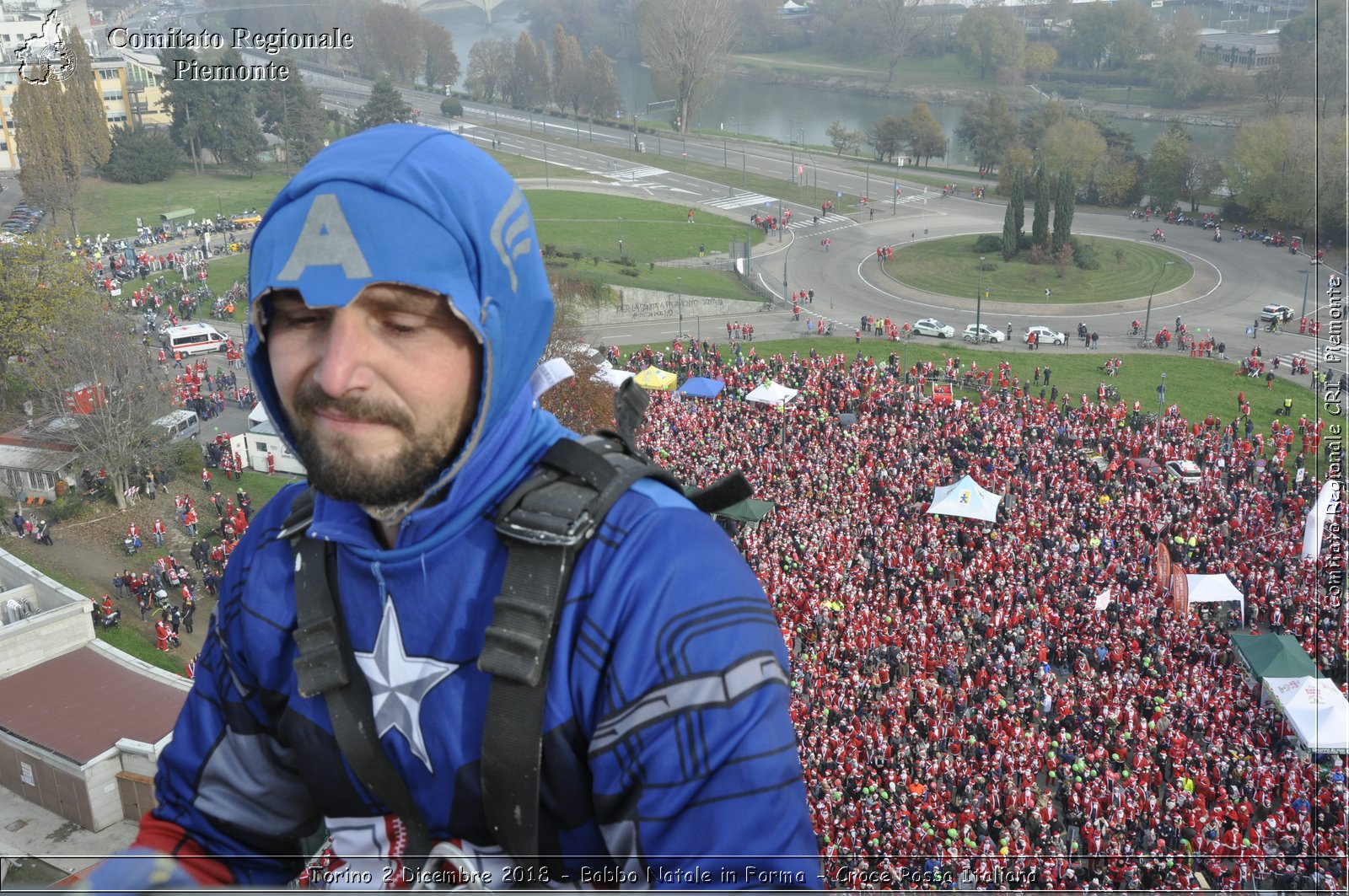 Torino 2 Dicembre 2018 - Babbo Natale in Forma - Croce Rossa Italiana- Comitato Regionale del Piemonte