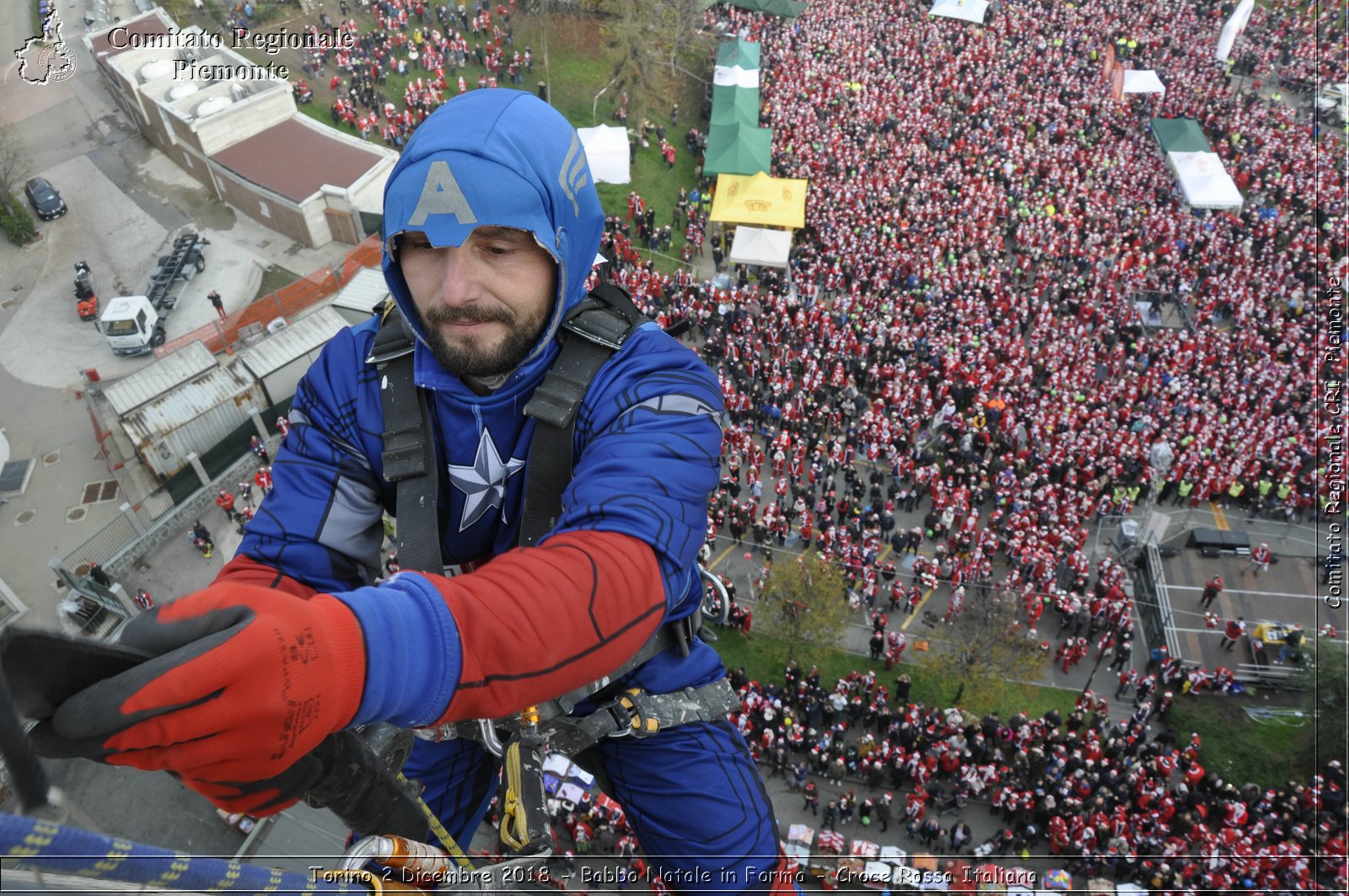 Torino 2 Dicembre 2018 - Babbo Natale in Forma - Croce Rossa Italiana- Comitato Regionale del Piemonte