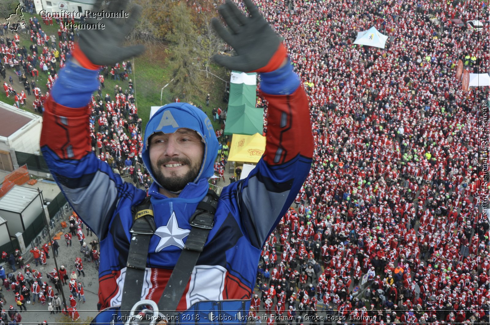 Torino 2 Dicembre 2018 - Babbo Natale in Forma - Croce Rossa Italiana- Comitato Regionale del Piemonte