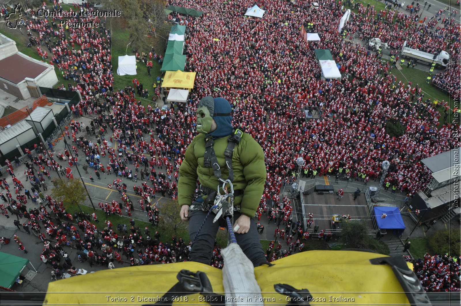 Torino 2 Dicembre 2018 - Babbo Natale in Forma - Croce Rossa Italiana- Comitato Regionale del Piemonte