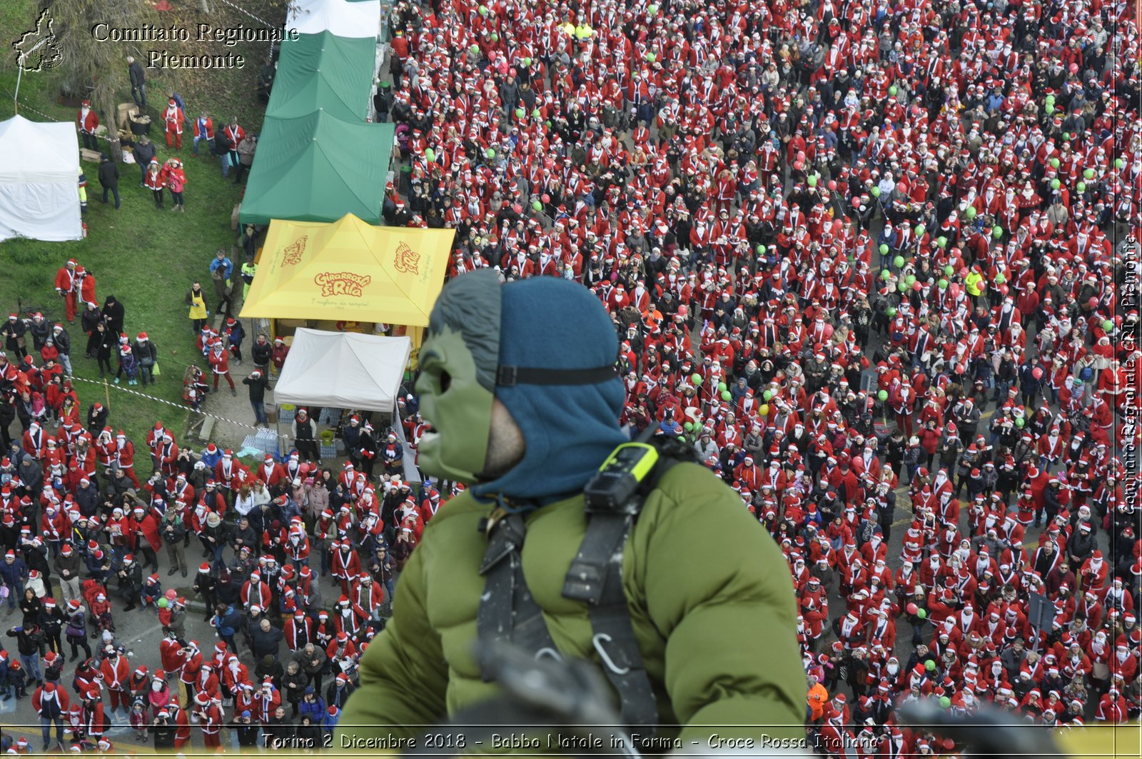 Torino 2 Dicembre 2018 - Babbo Natale in Forma - Croce Rossa Italiana- Comitato Regionale del Piemonte