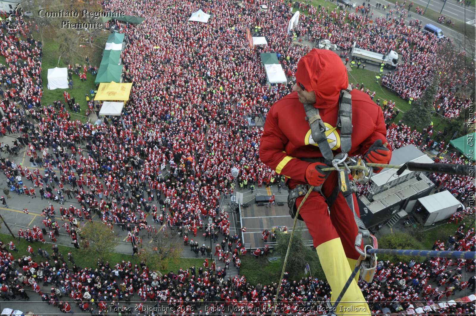 Torino 2 Dicembre 2018 - Babbo Natale in Forma - Croce Rossa Italiana- Comitato Regionale del Piemonte