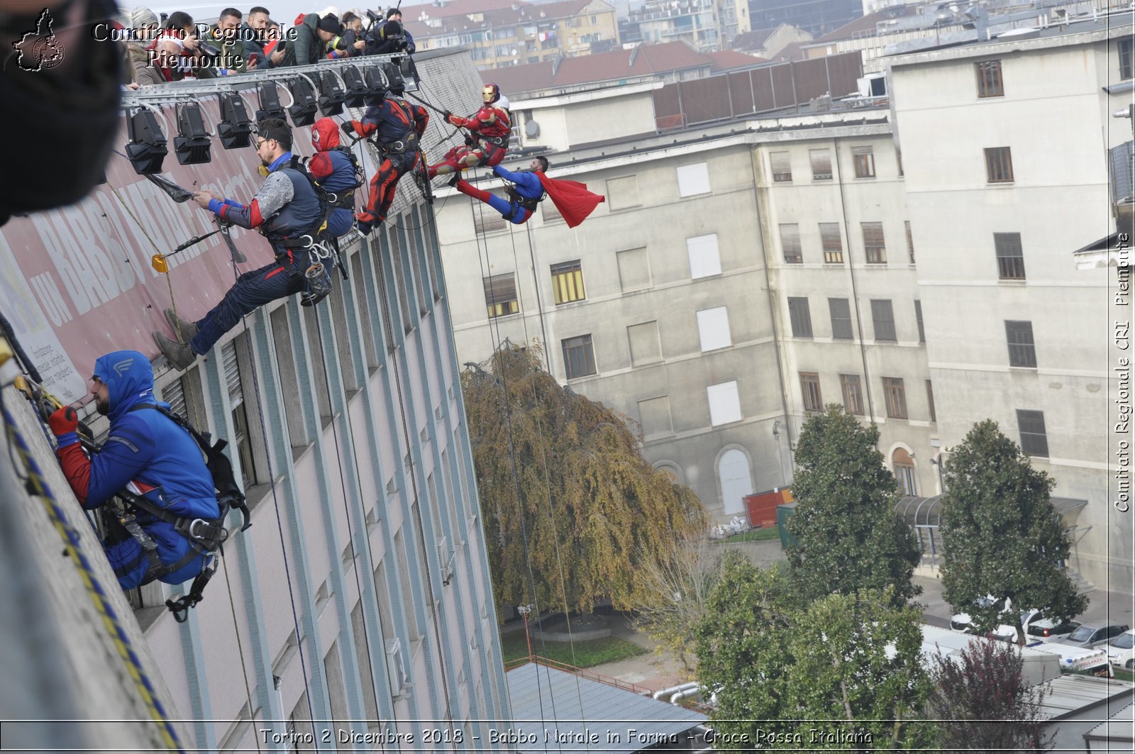 Torino 2 Dicembre 2018 - Babbo Natale in Forma - Croce Rossa Italiana- Comitato Regionale del Piemonte