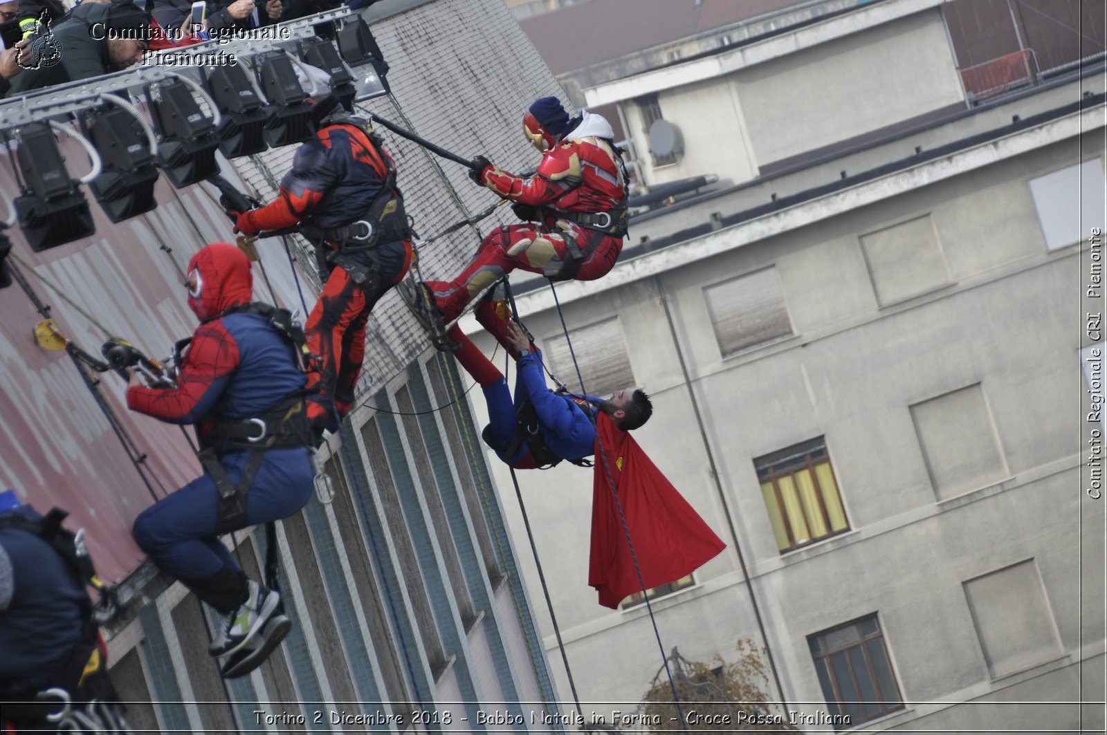 Torino 2 Dicembre 2018 - Babbo Natale in Forma - Croce Rossa Italiana- Comitato Regionale del Piemonte