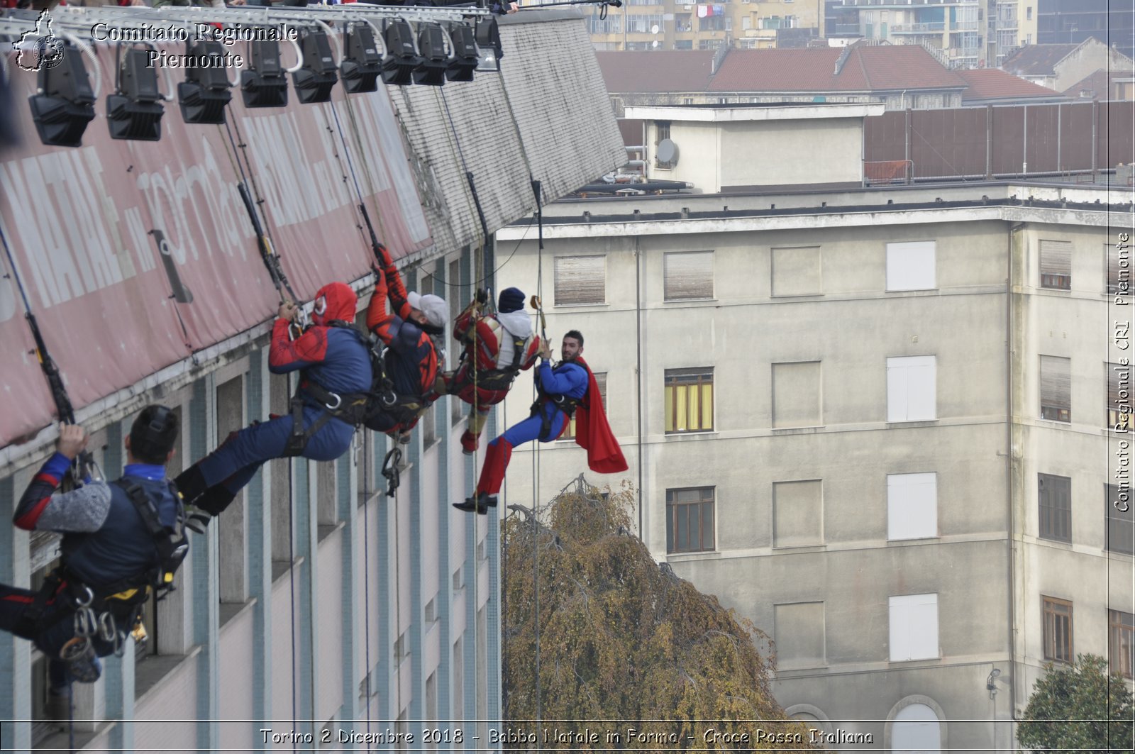 Torino 2 Dicembre 2018 - Babbo Natale in Forma - Croce Rossa Italiana- Comitato Regionale del Piemonte