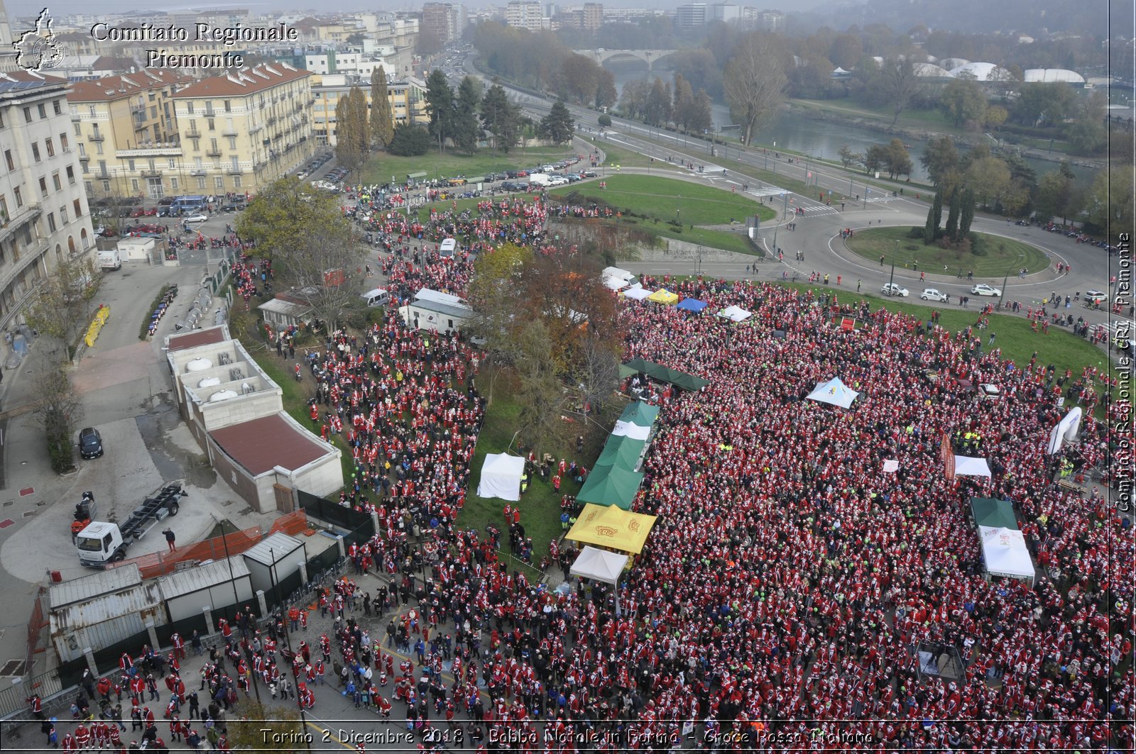 Torino 2 Dicembre 2018 - Babbo Natale in Forma - Croce Rossa Italiana- Comitato Regionale del Piemonte