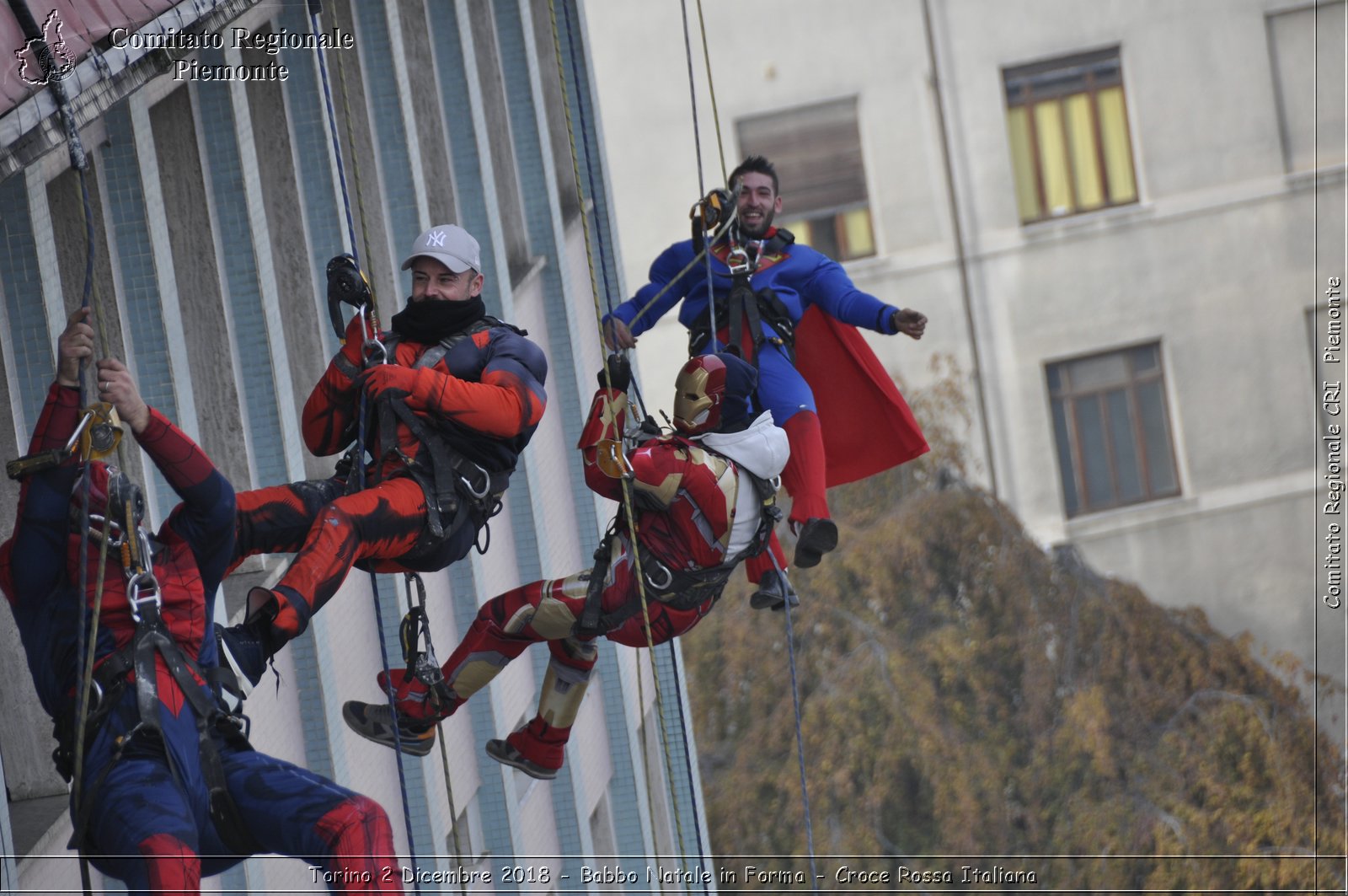 Torino 2 Dicembre 2018 - Babbo Natale in Forma - Croce Rossa Italiana- Comitato Regionale del Piemonte