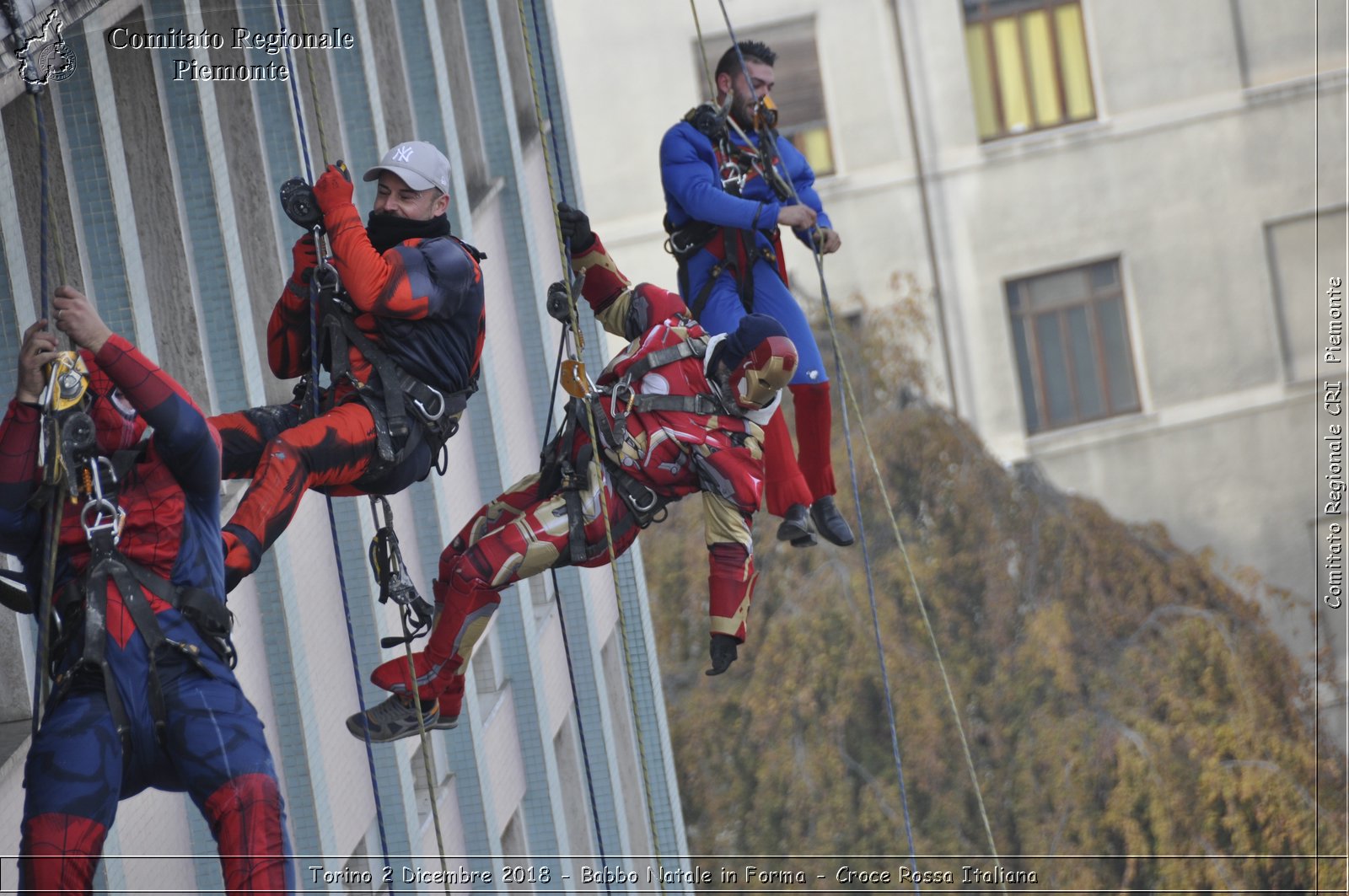 Torino 2 Dicembre 2018 - Babbo Natale in Forma - Croce Rossa Italiana- Comitato Regionale del Piemonte