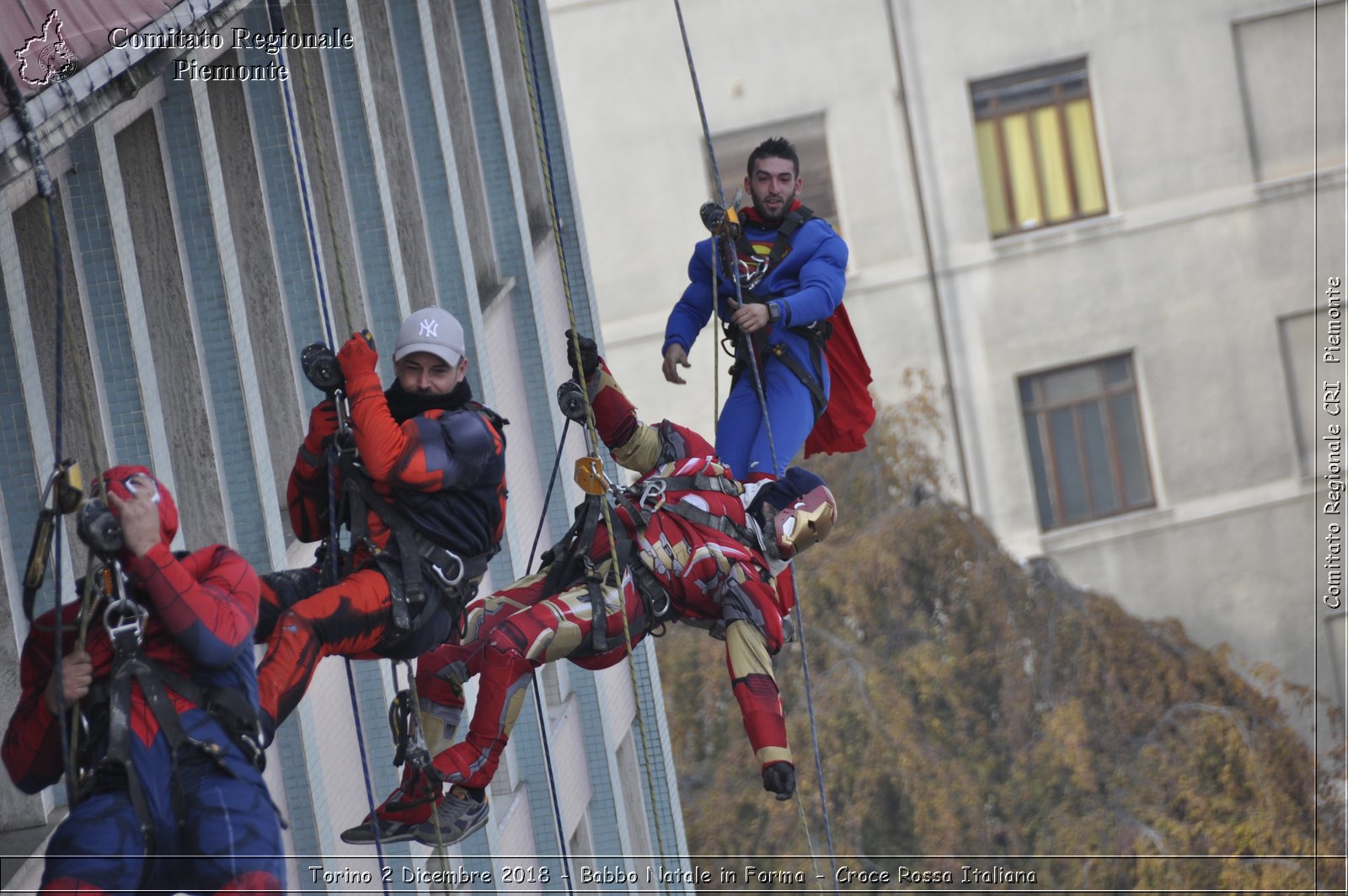 Torino 2 Dicembre 2018 - Babbo Natale in Forma - Croce Rossa Italiana- Comitato Regionale del Piemonte