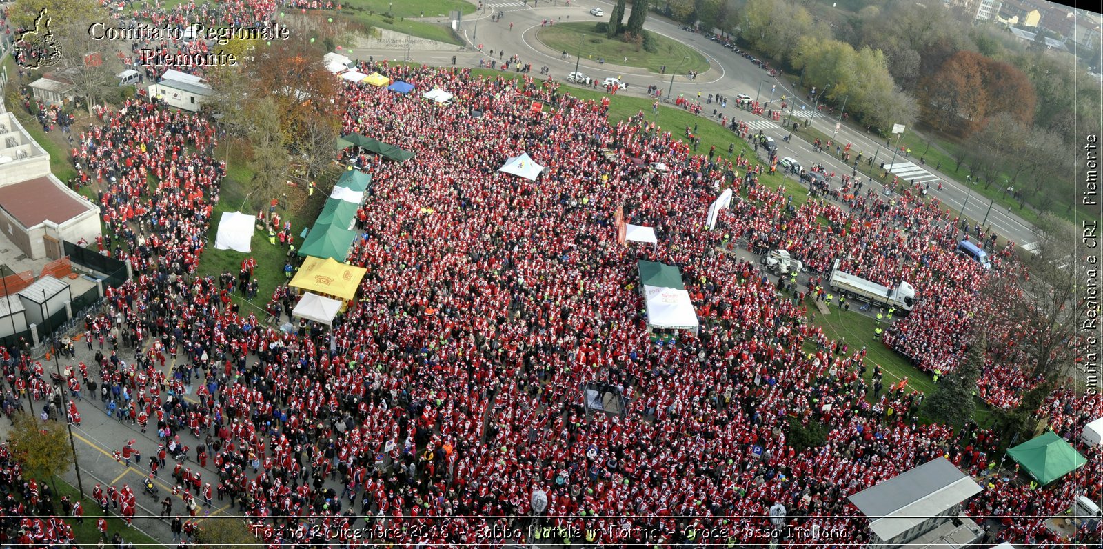 Torino 2 Dicembre 2018 - Babbo Natale in Forma - Croce Rossa Italiana- Comitato Regionale del Piemonte