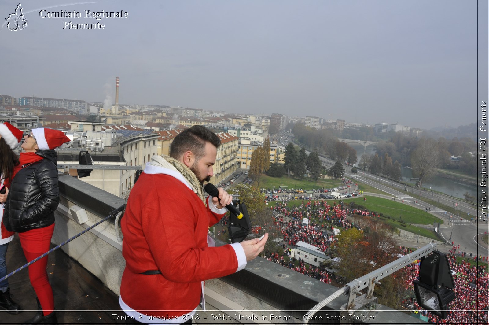 Torino 2 Dicembre 2018 - Babbo Natale in Forma - Croce Rossa Italiana- Comitato Regionale del Piemonte