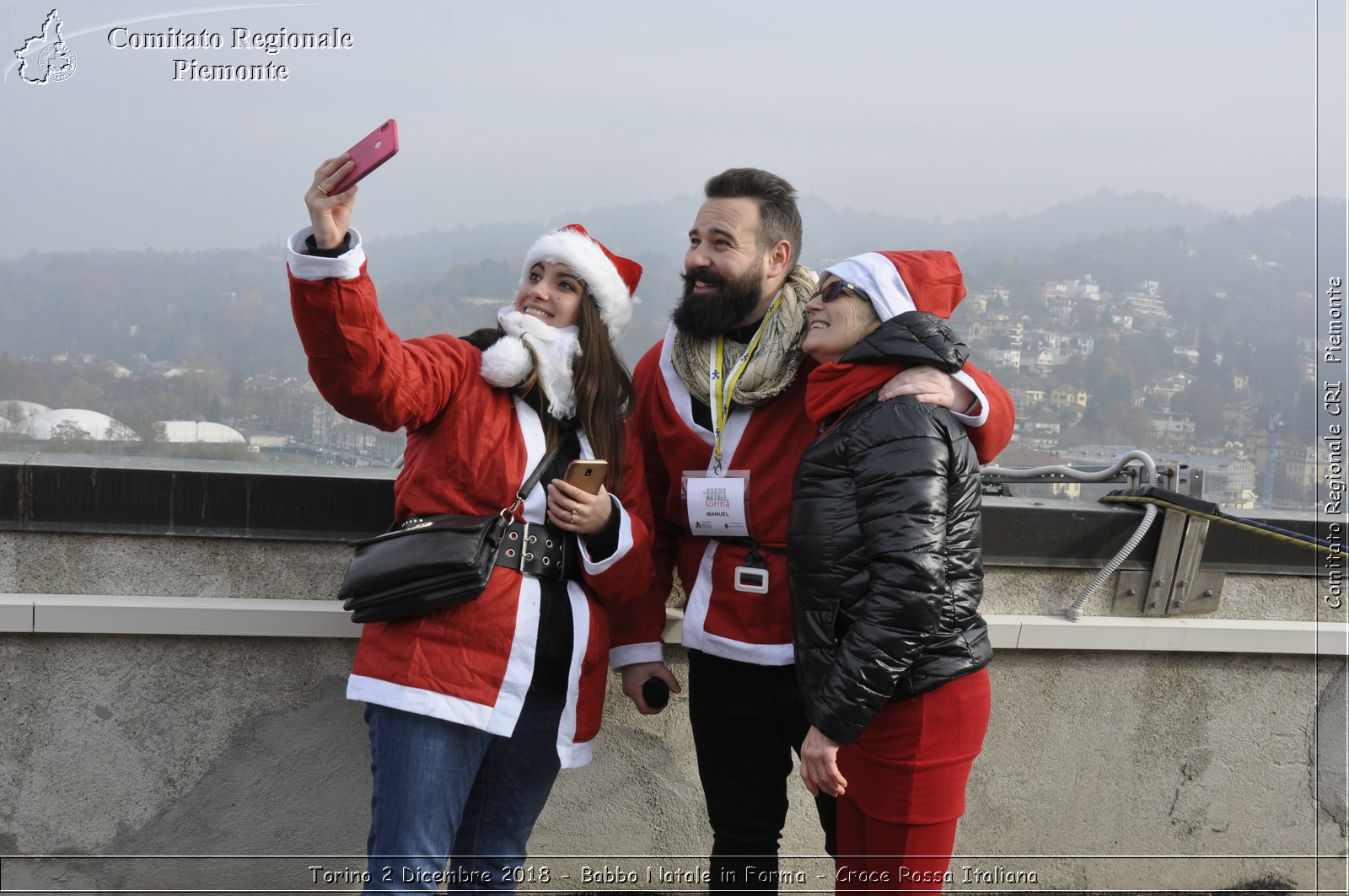 Torino 2 Dicembre 2018 - Babbo Natale in Forma - Croce Rossa Italiana- Comitato Regionale del Piemonte