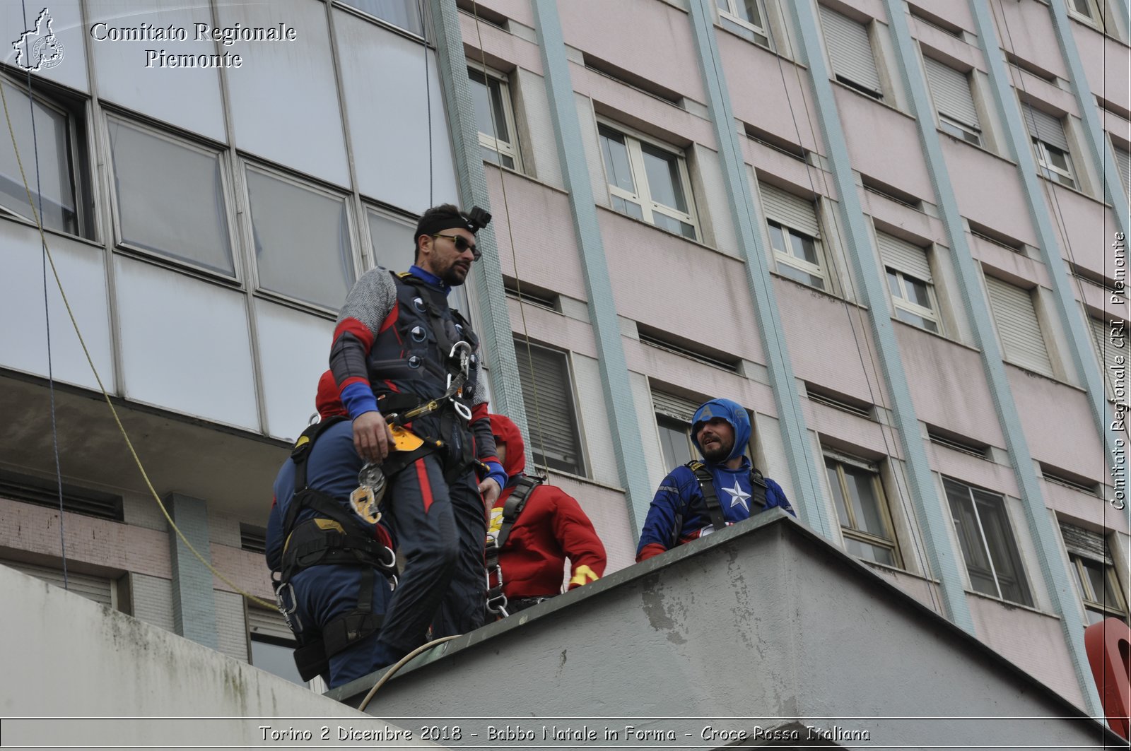 Torino 2 Dicembre 2018 - Babbo Natale in Forma - Croce Rossa Italiana- Comitato Regionale del Piemonte