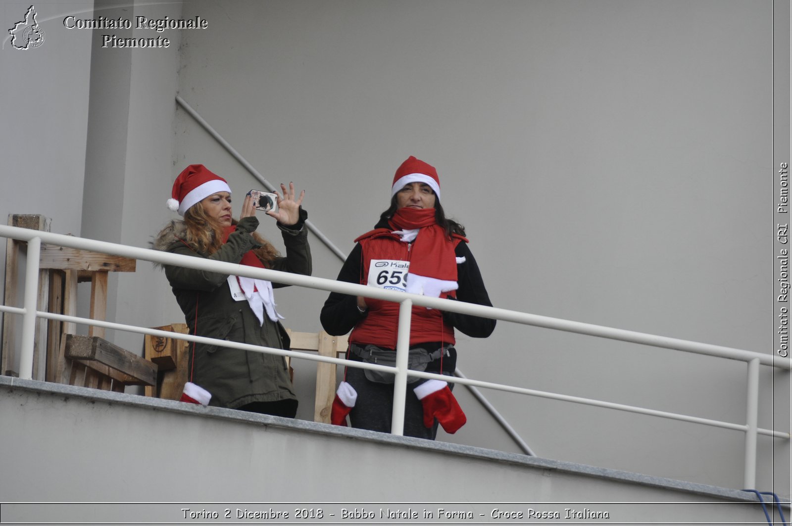 Torino 2 Dicembre 2018 - Babbo Natale in Forma - Croce Rossa Italiana- Comitato Regionale del Piemonte