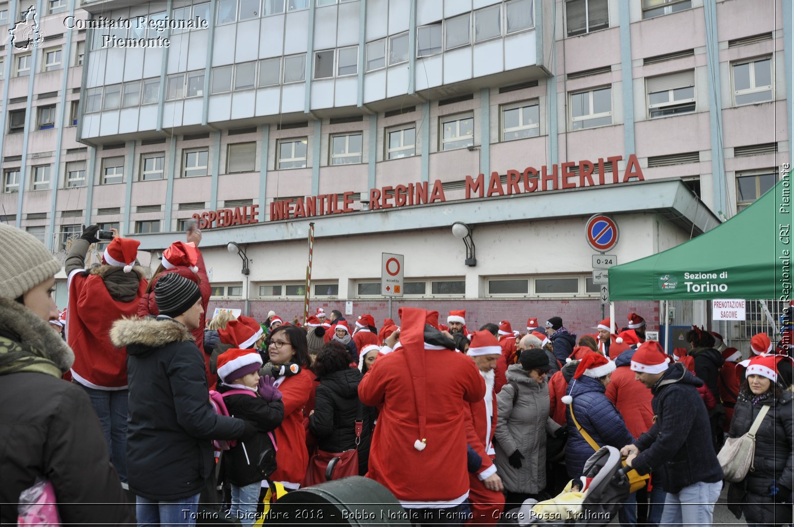 Torino 2 Dicembre 2018 - Babbo Natale in Forma - Croce Rossa Italiana- Comitato Regionale del Piemonte