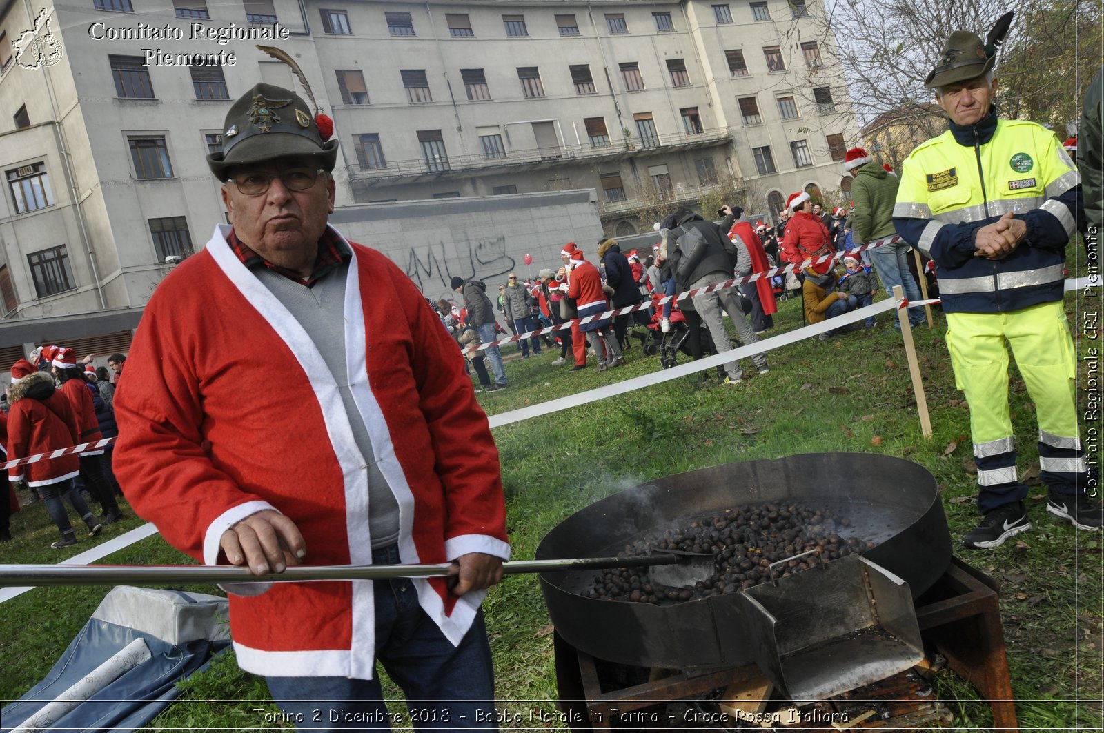 Torino 2 Dicembre 2018 - Babbo Natale in Forma - Croce Rossa Italiana- Comitato Regionale del Piemonte