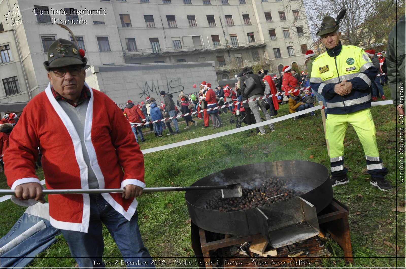 Torino 2 Dicembre 2018 - Babbo Natale in Forma - Croce Rossa Italiana- Comitato Regionale del Piemonte