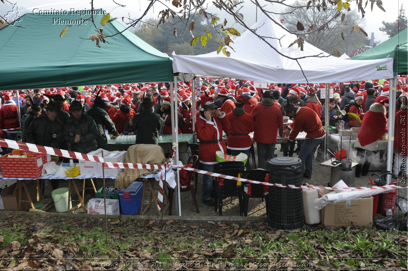 Torino 2 Dicembre 2018 - Babbo Natale in Forma - Croce Rossa Italiana- Comitato Regionale del Piemonte