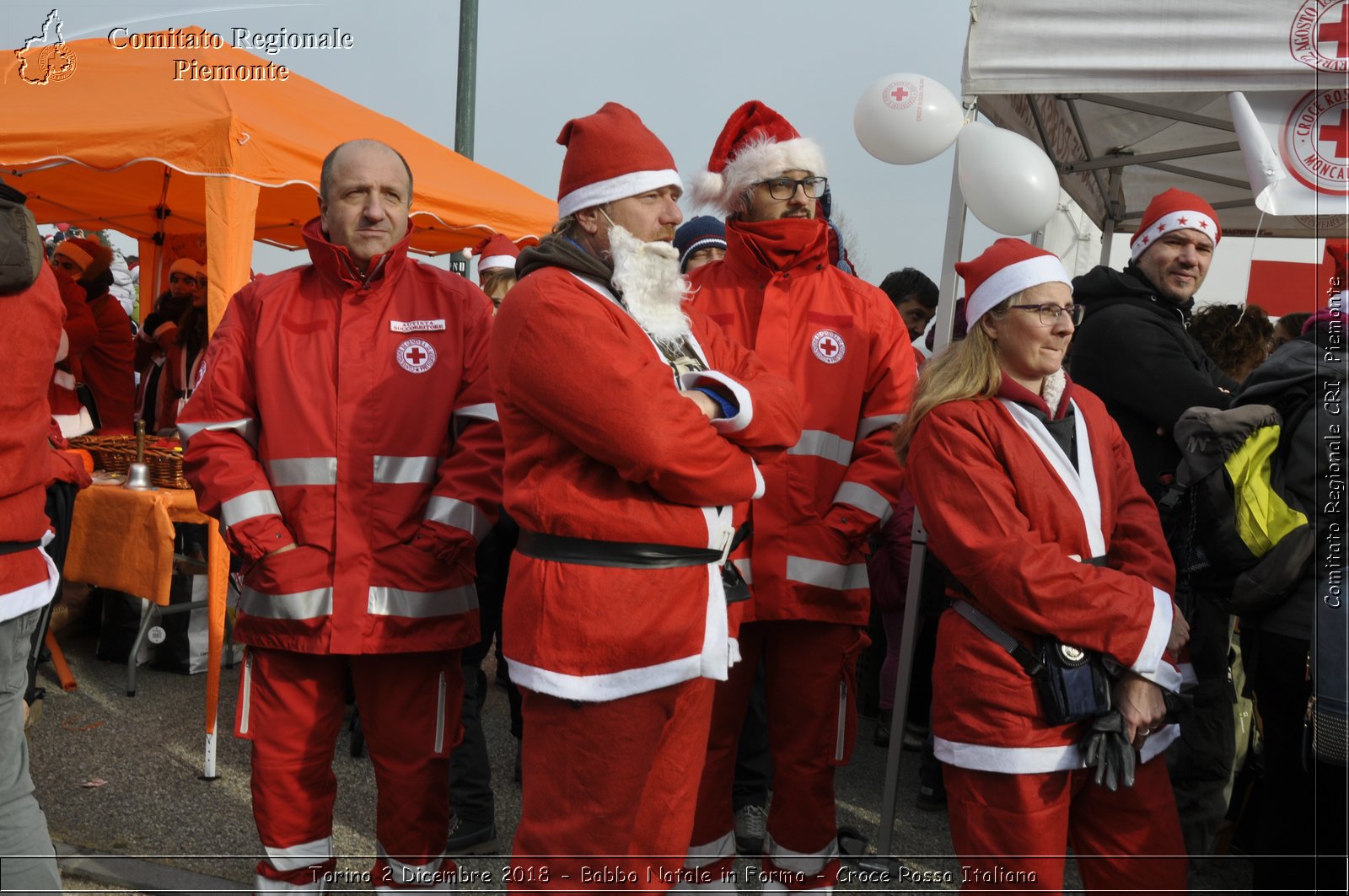 Torino 2 Dicembre 2018 - Babbo Natale in Forma - Croce Rossa Italiana- Comitato Regionale del Piemonte