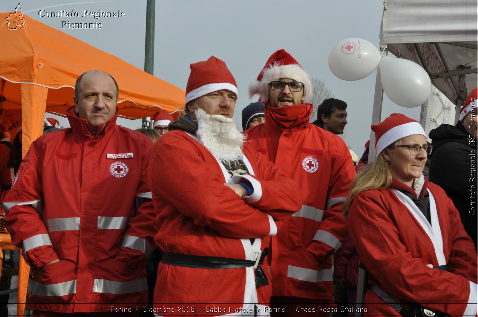 Torino 2 Dicembre 2018 - Babbo Natale in Forma - Croce Rossa Italiana- Comitato Regionale del Piemonte