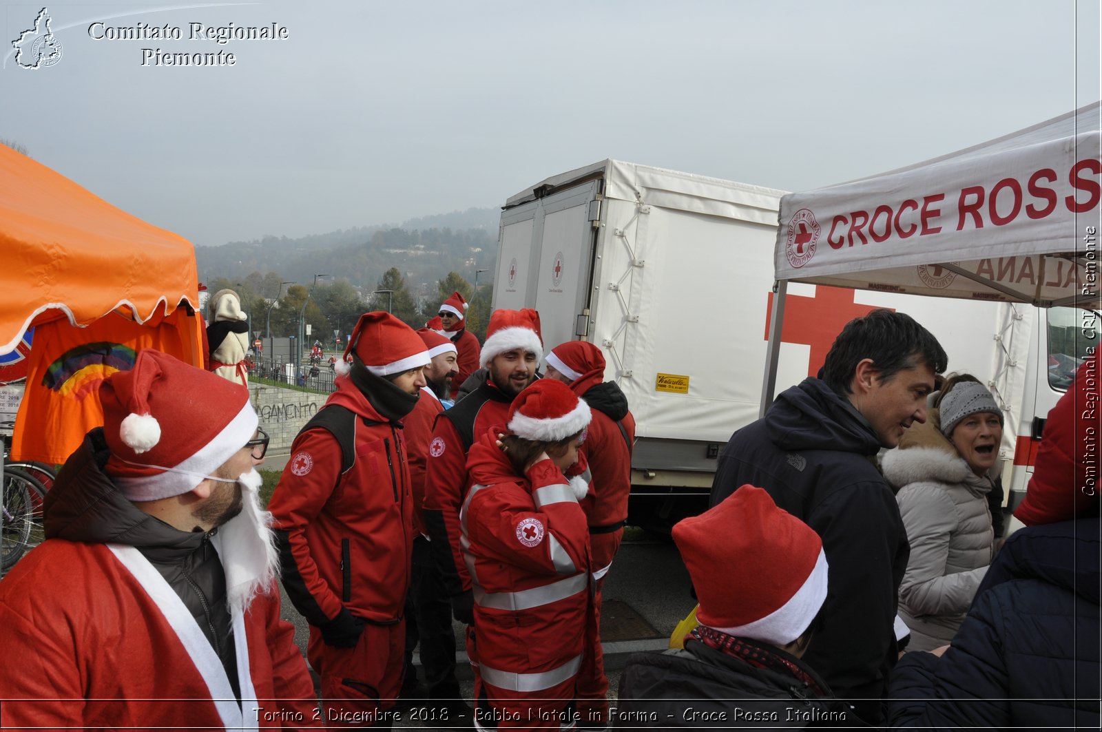 Torino 2 Dicembre 2018 - Babbo Natale in Forma - Croce Rossa Italiana- Comitato Regionale del Piemonte