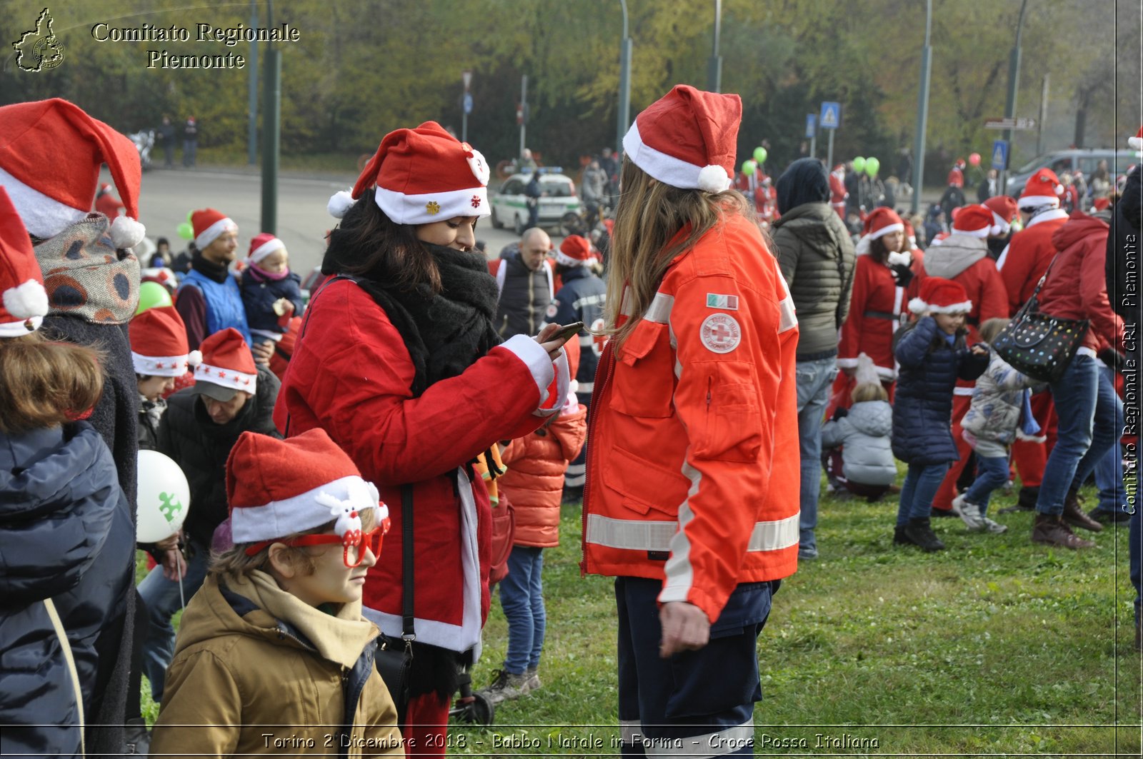 Torino 2 Dicembre 2018 - Babbo Natale in Forma - Croce Rossa Italiana- Comitato Regionale del Piemonte