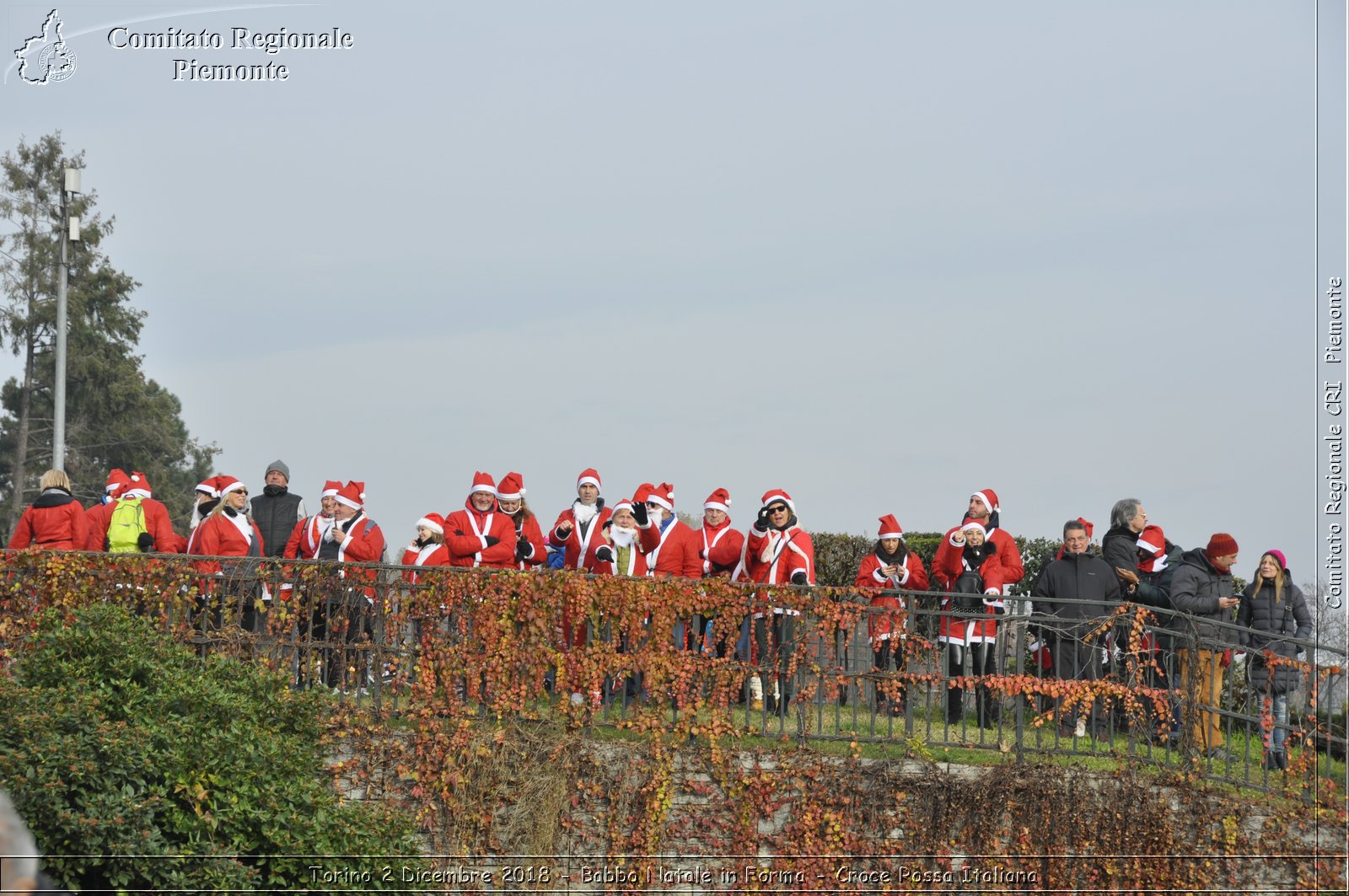 Torino 2 Dicembre 2018 - Babbo Natale in Forma - Croce Rossa Italiana- Comitato Regionale del Piemonte