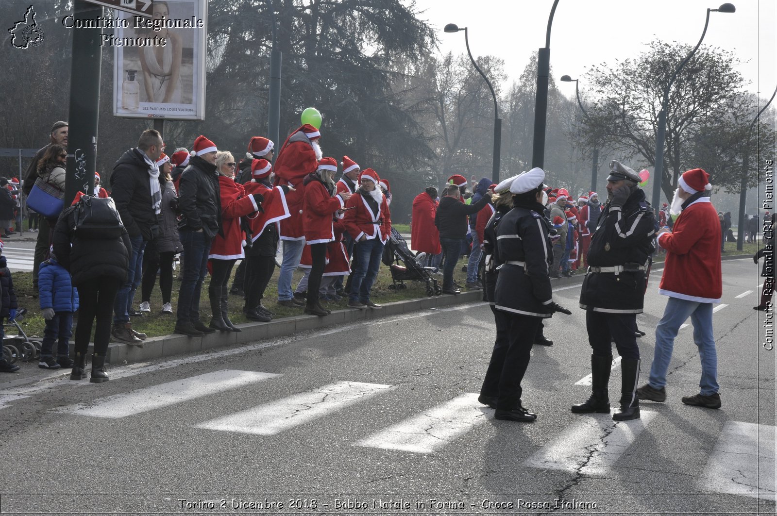 Torino 2 Dicembre 2018 - Babbo Natale in Forma - Croce Rossa Italiana- Comitato Regionale del Piemonte