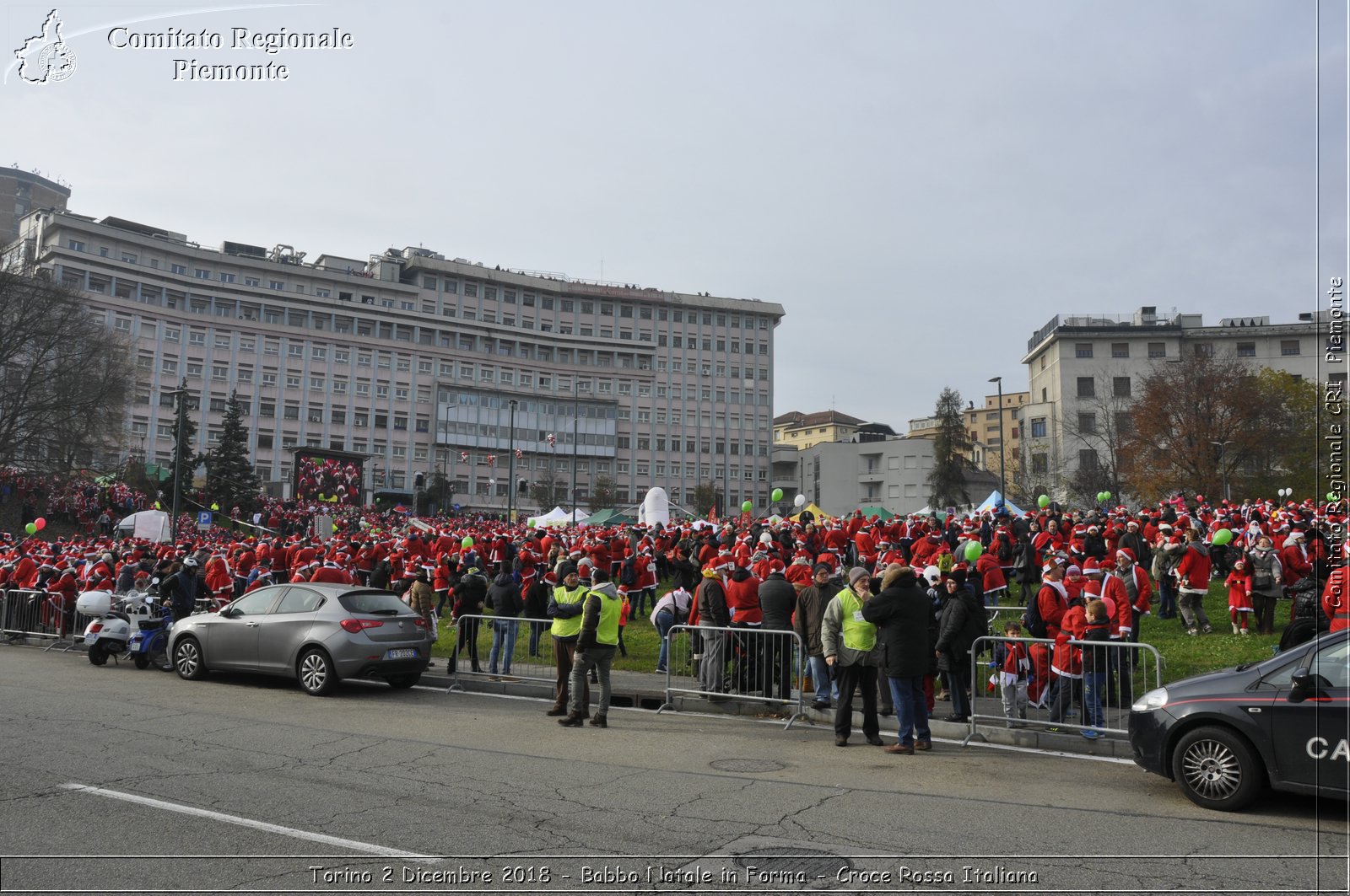 Torino 2 Dicembre 2018 - Babbo Natale in Forma - Croce Rossa Italiana- Comitato Regionale del Piemonte