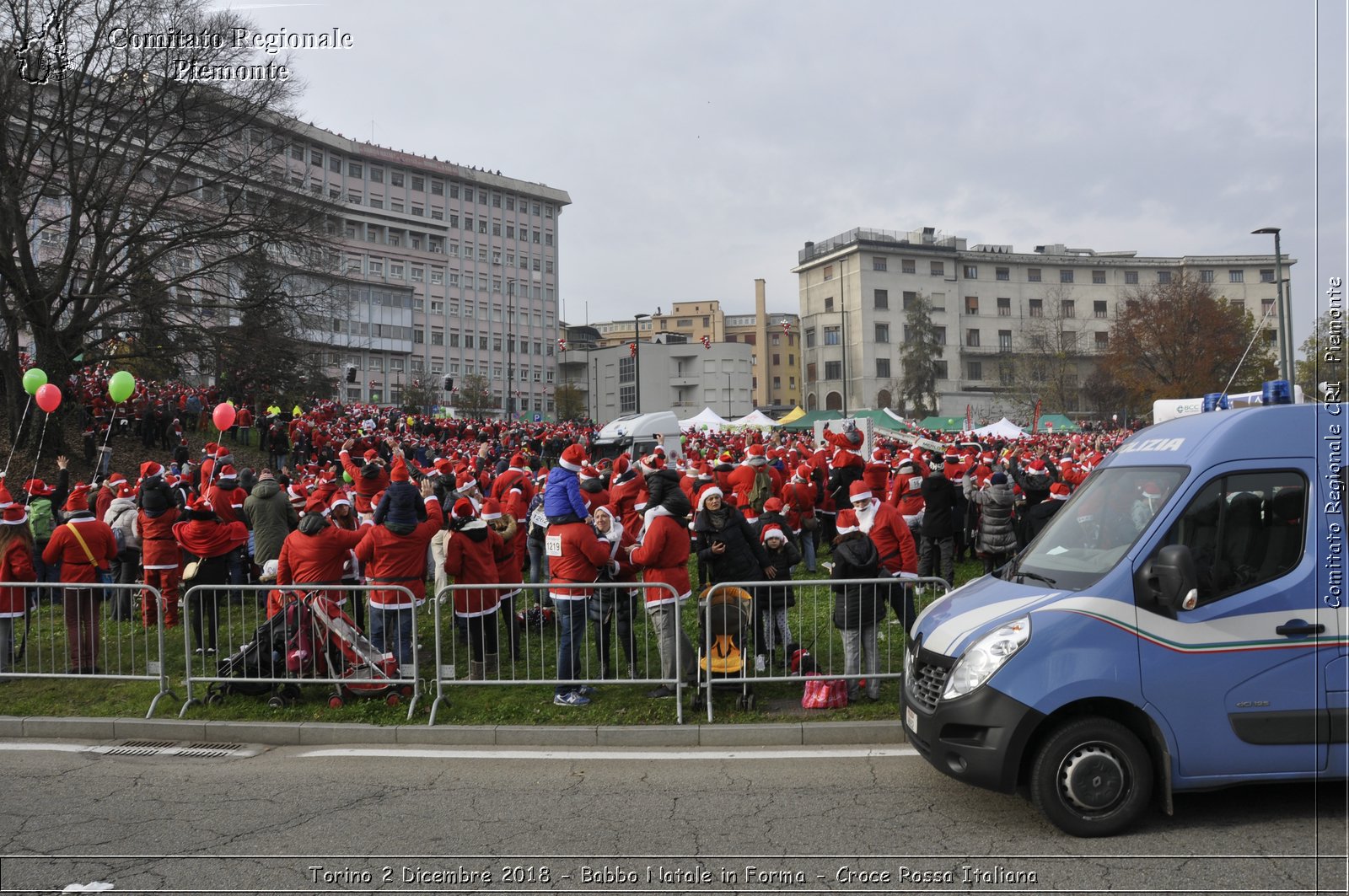 Torino 2 Dicembre 2018 - Babbo Natale in Forma - Croce Rossa Italiana- Comitato Regionale del Piemonte