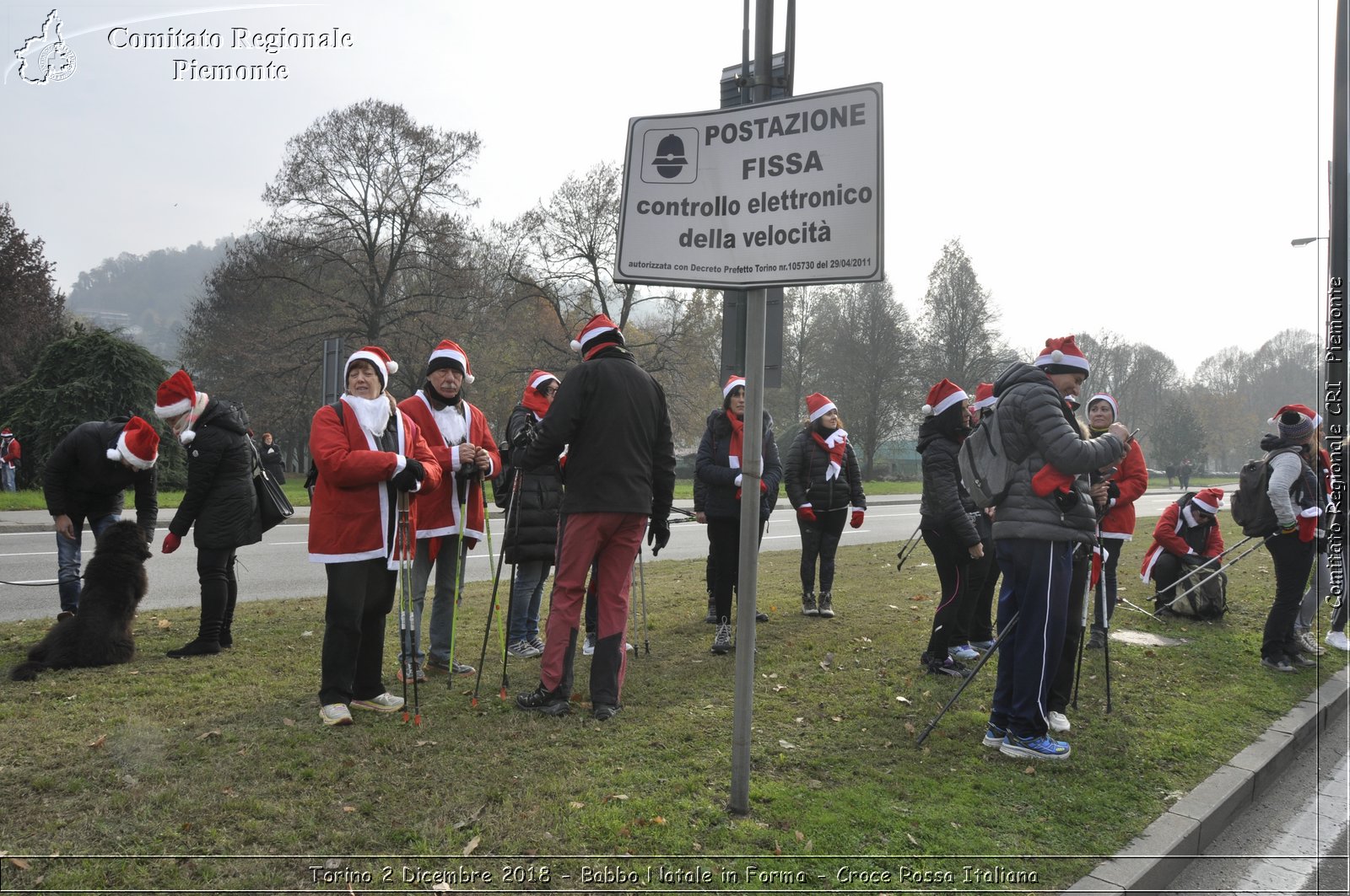 Torino 2 Dicembre 2018 - Babbo Natale in Forma - Croce Rossa Italiana- Comitato Regionale del Piemonte