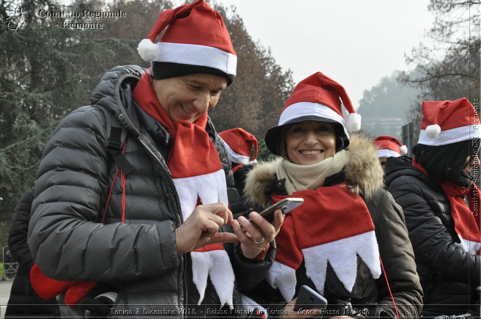 Torino 2 Dicembre 2018 - Babbo Natale in Forma - Croce Rossa Italiana- Comitato Regionale del Piemonte