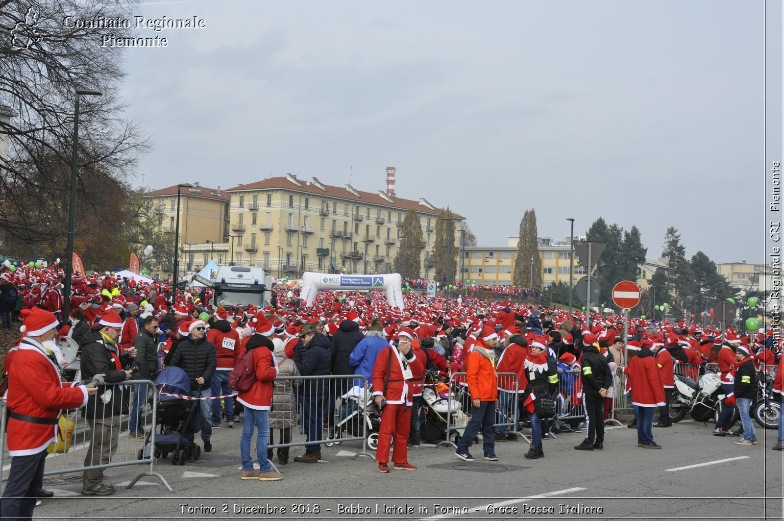 Torino 2 Dicembre 2018 - Babbo Natale in Forma - Croce Rossa Italiana- Comitato Regionale del Piemonte